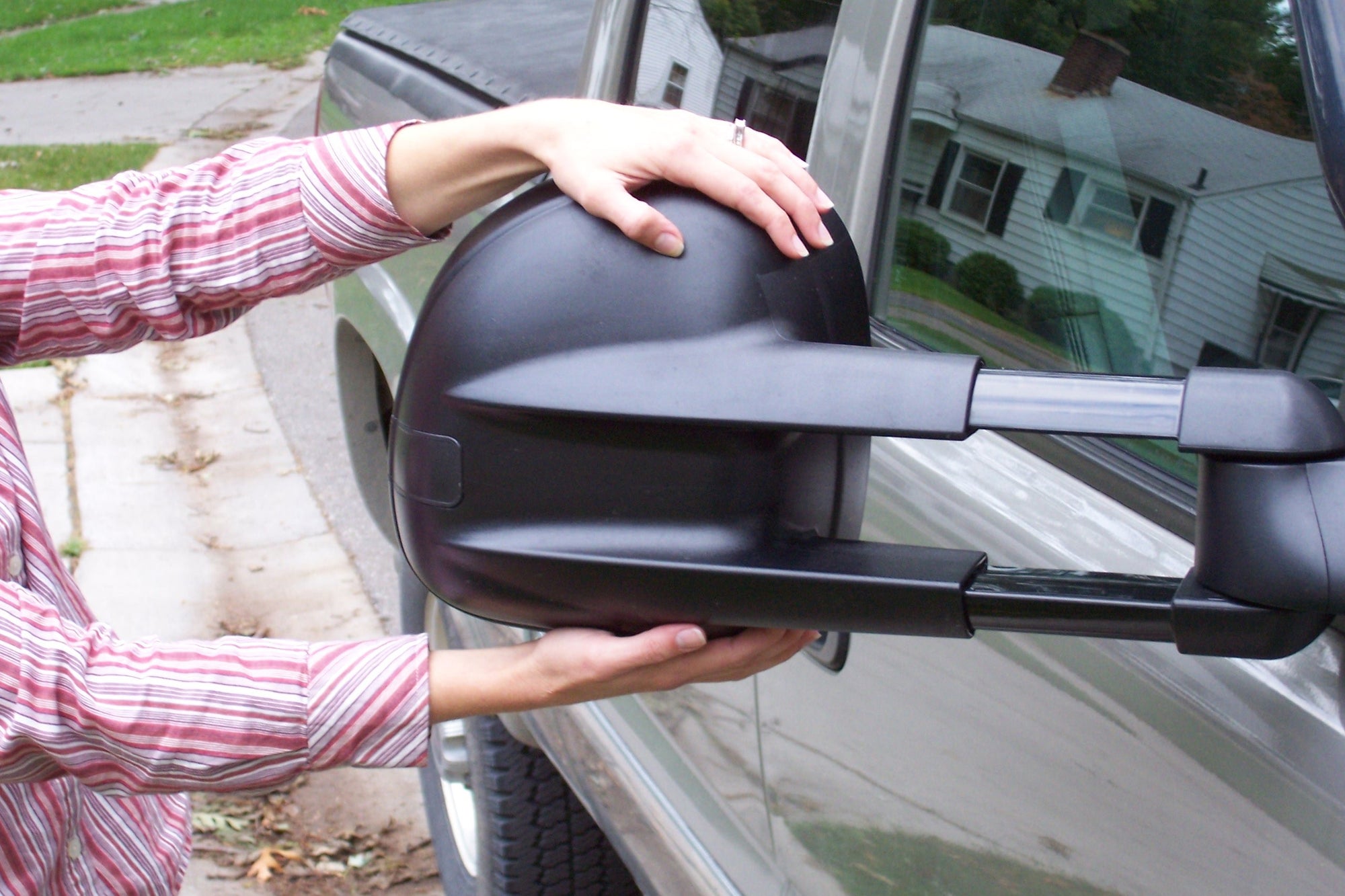 Heated CIPA 70700 Extendable Replacement Mirror - Chevy/GMC