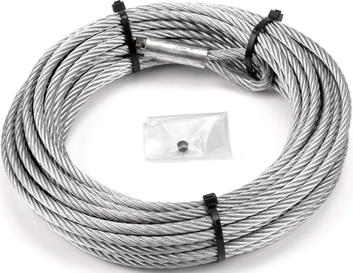 100973 WARN Service Part - Wire Winch Rope Replacement Kit, Fits: AXON and VRX Winches - 1/4" x 50'