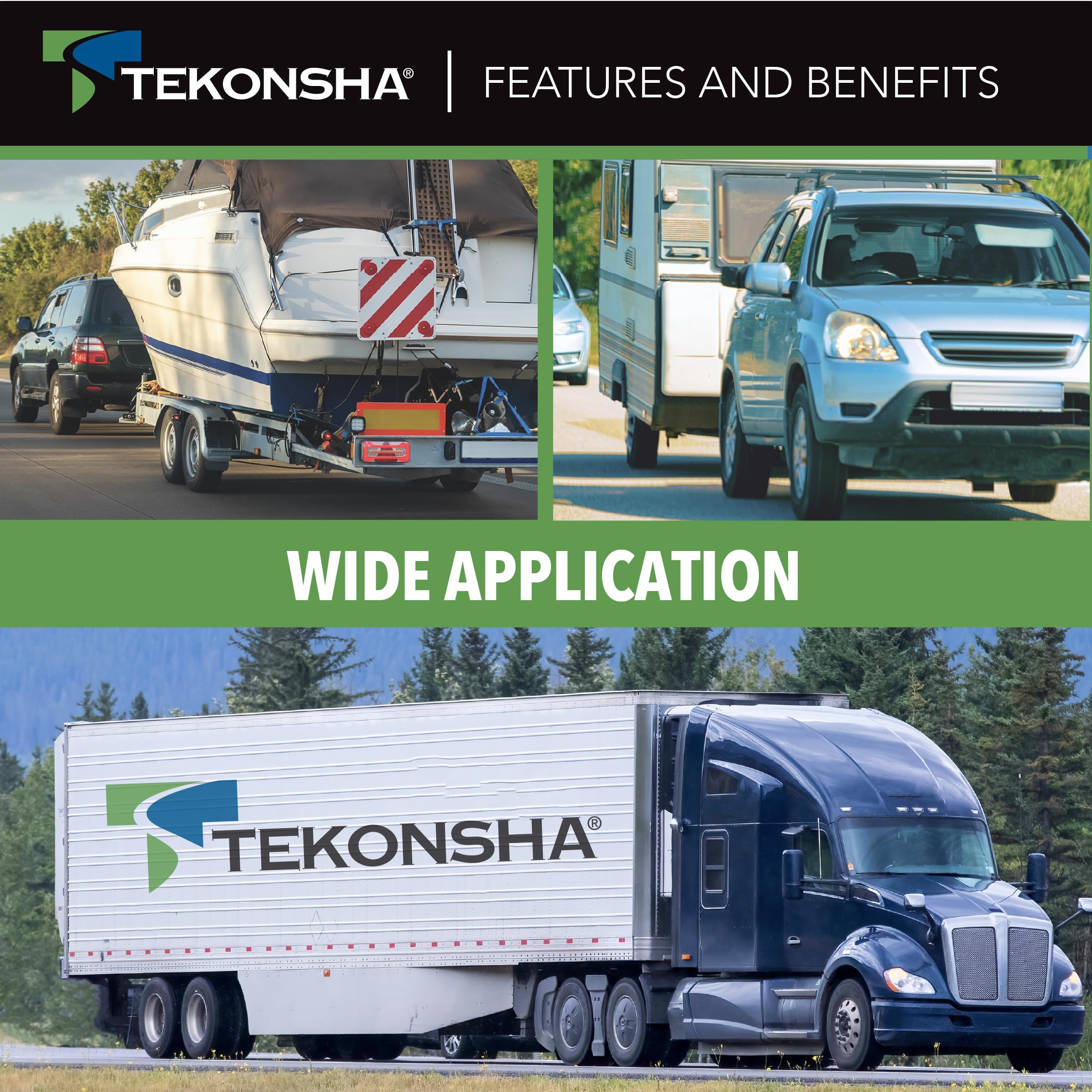 Tekonsha Voyager iD 90930 Trailer Brake Controller, Proportional, 1 to 3 Axles