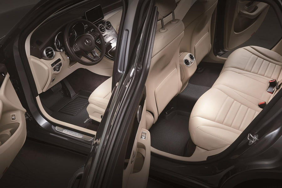 Kagu 3D MAXpider Floor Mat (Black) Compatible with RIVIAN R1T 2025-2026 - Full Set