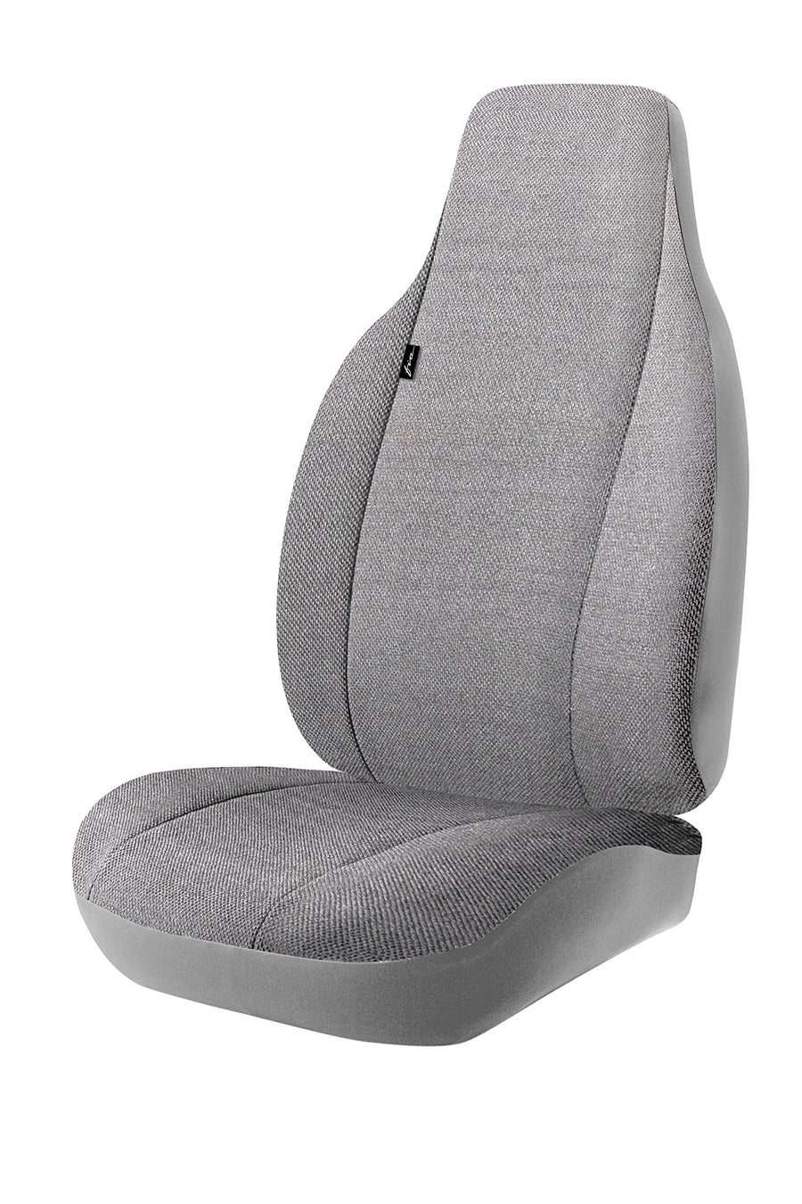 Gray Fia TRS42-53 Custom Fit Rear Seat Cover Split Seat 40/60 - Saddle Blanket (Solid Gray)