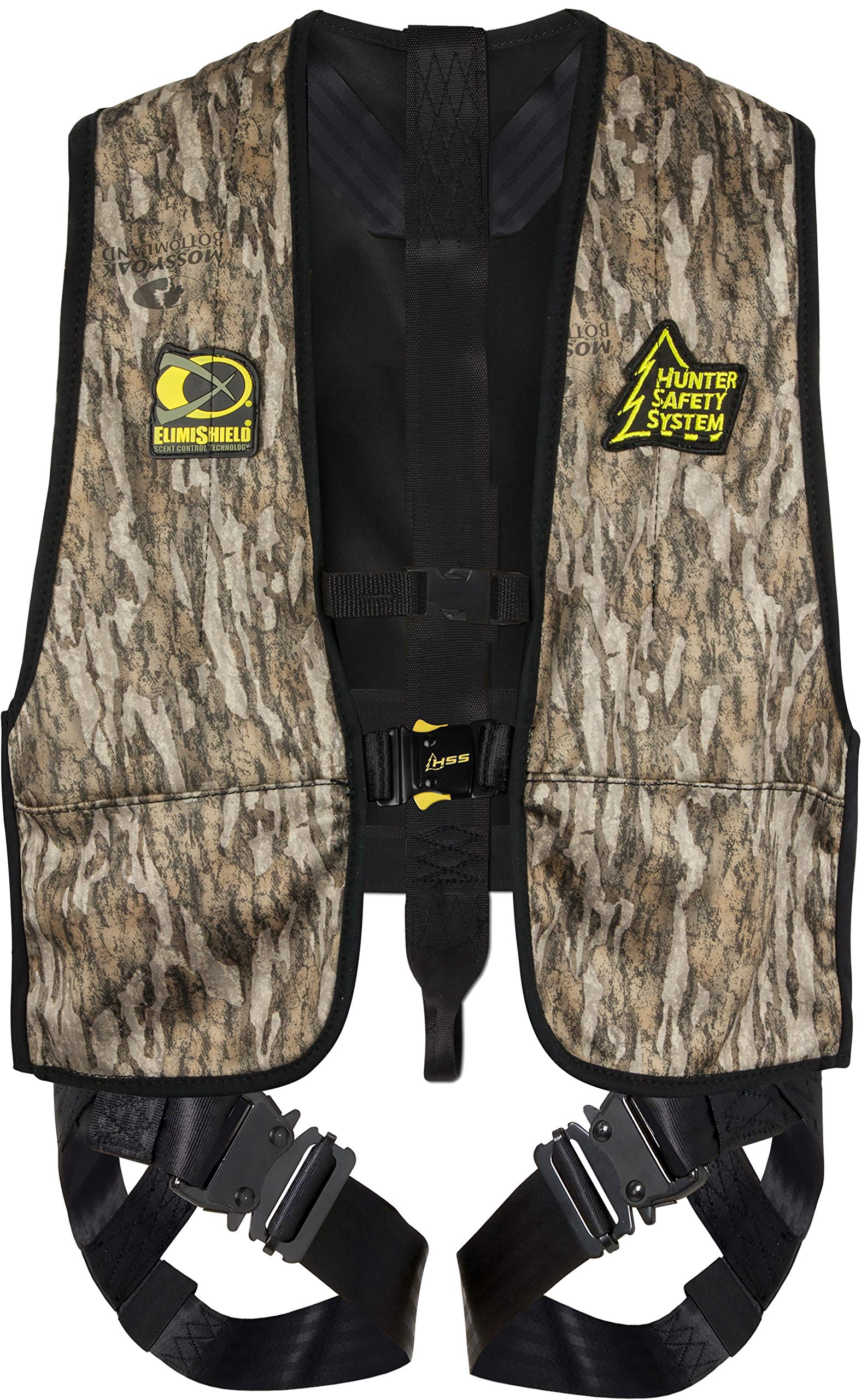 Hunter Safety System HSS Youth Tree-Stand Safety Harness Lil' Treestalker, Provides The Utmost Safety For Kids, Mossy Oak Bottomland