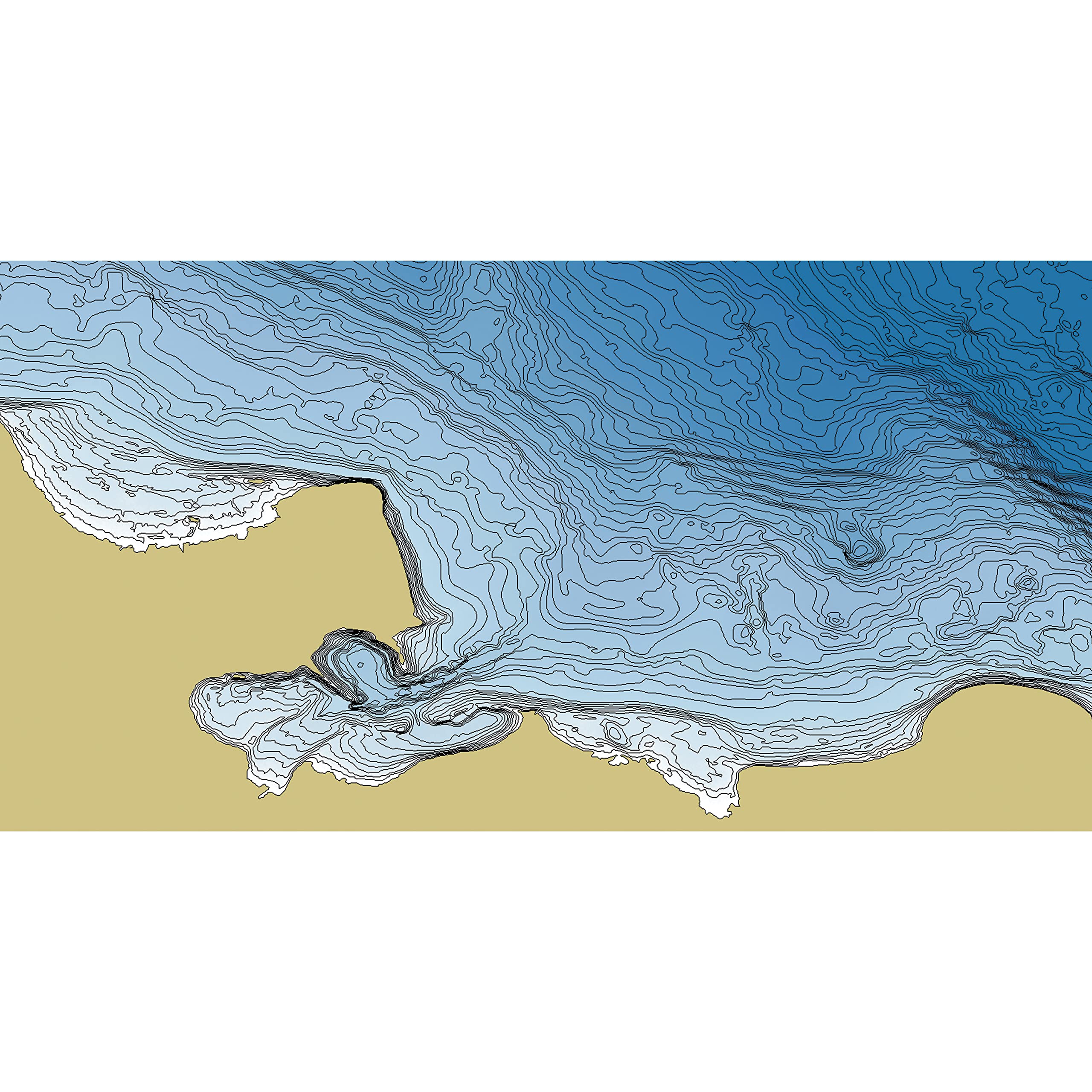 LakeMaster Humminbird Great Plains V1 Map SD Card for Fish Finders