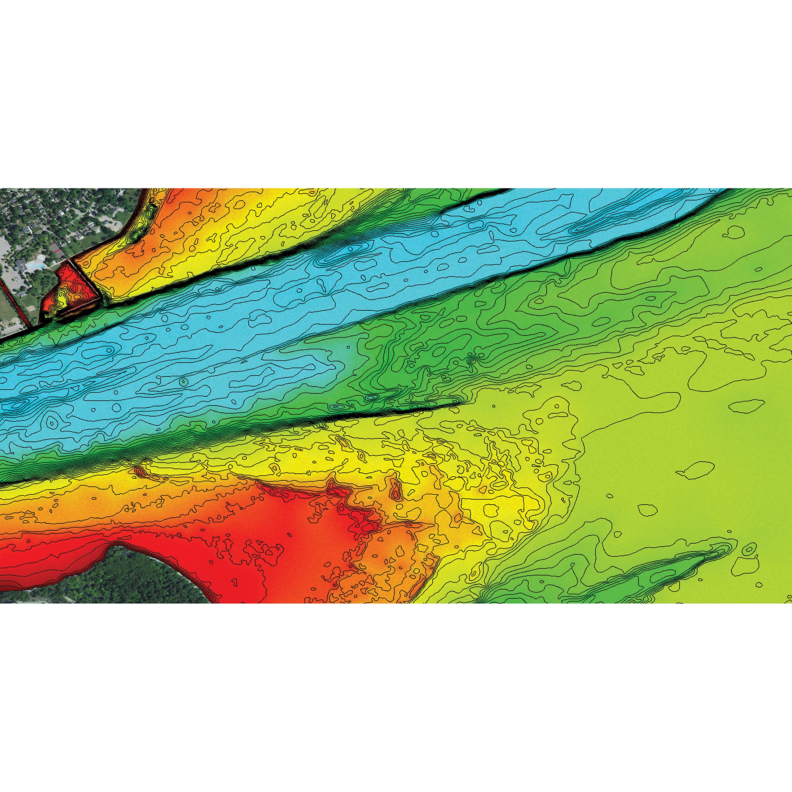 Humminbird Premium LakeMaster Great Lakes V1 Map SD Card for Fish Finders
