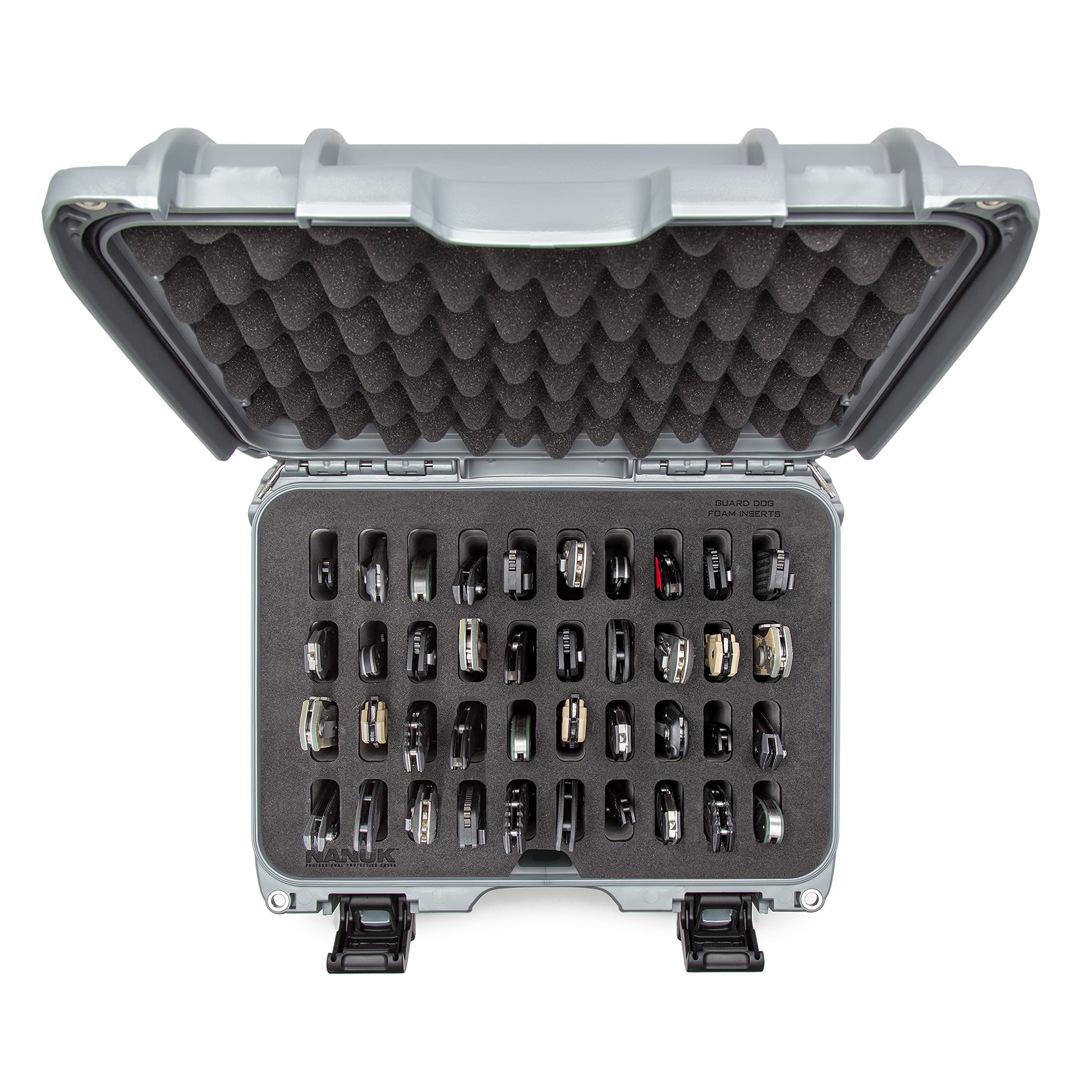 Case Nanuk w/Foam Insert for 40 Knives - Silver 915-40KNI5