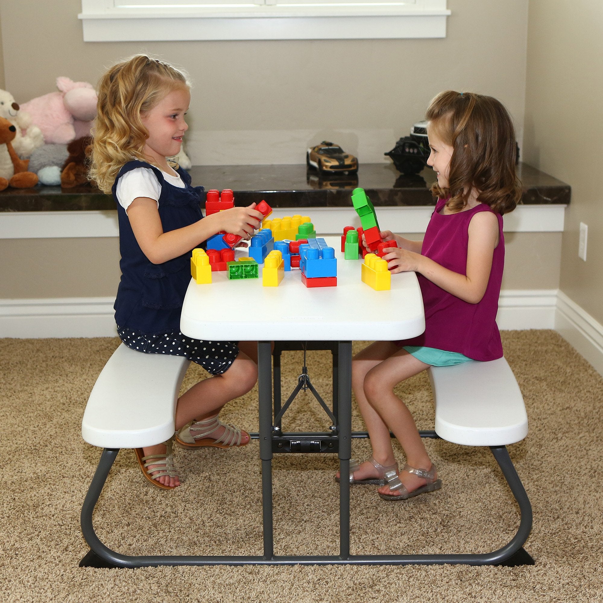 Kid's Picnic Table LIFETIME, White