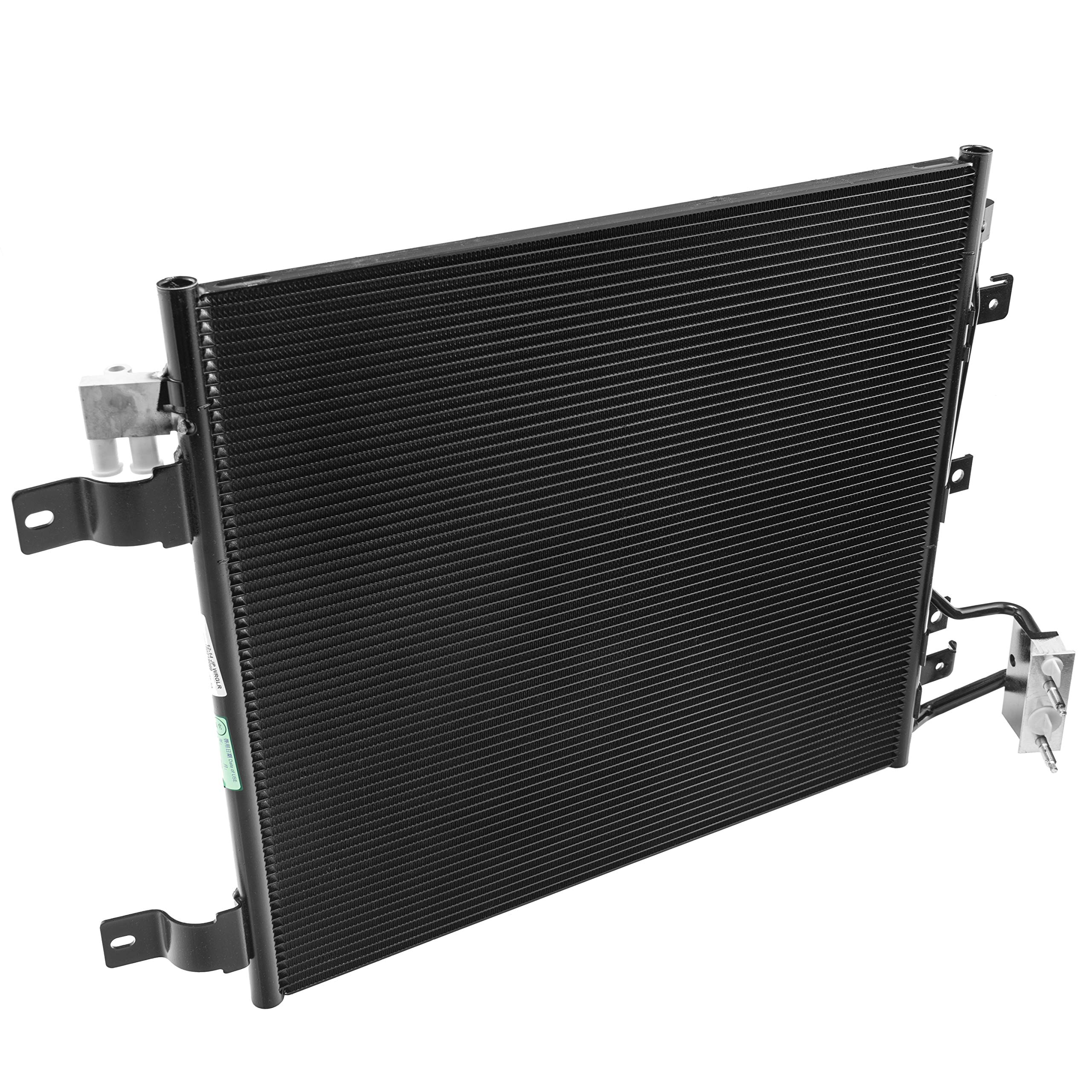 17950.18 | Omix-Ada | AC Condenser | OE Reference: 68143891AA | Fits 2012-2018 Jeep Wrangler JK/JKU 3.6L
