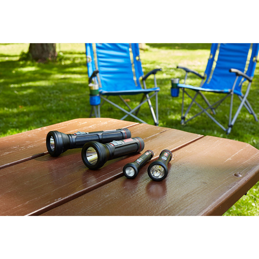 Coleman LED Flashlight 75 Lumens with Enhanced Battery Protection, Water-Resistant, Batteries Last up to 25% Longer Than Other Flashlights, Great for Camping, Power Outage, Emergencies, & More