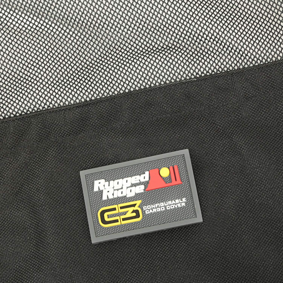 C2 Cargo Curtain, Front | Rugged Ridge | 13260.05 | Fits 2007-2018 Jeep Wrangler JK/JKU
