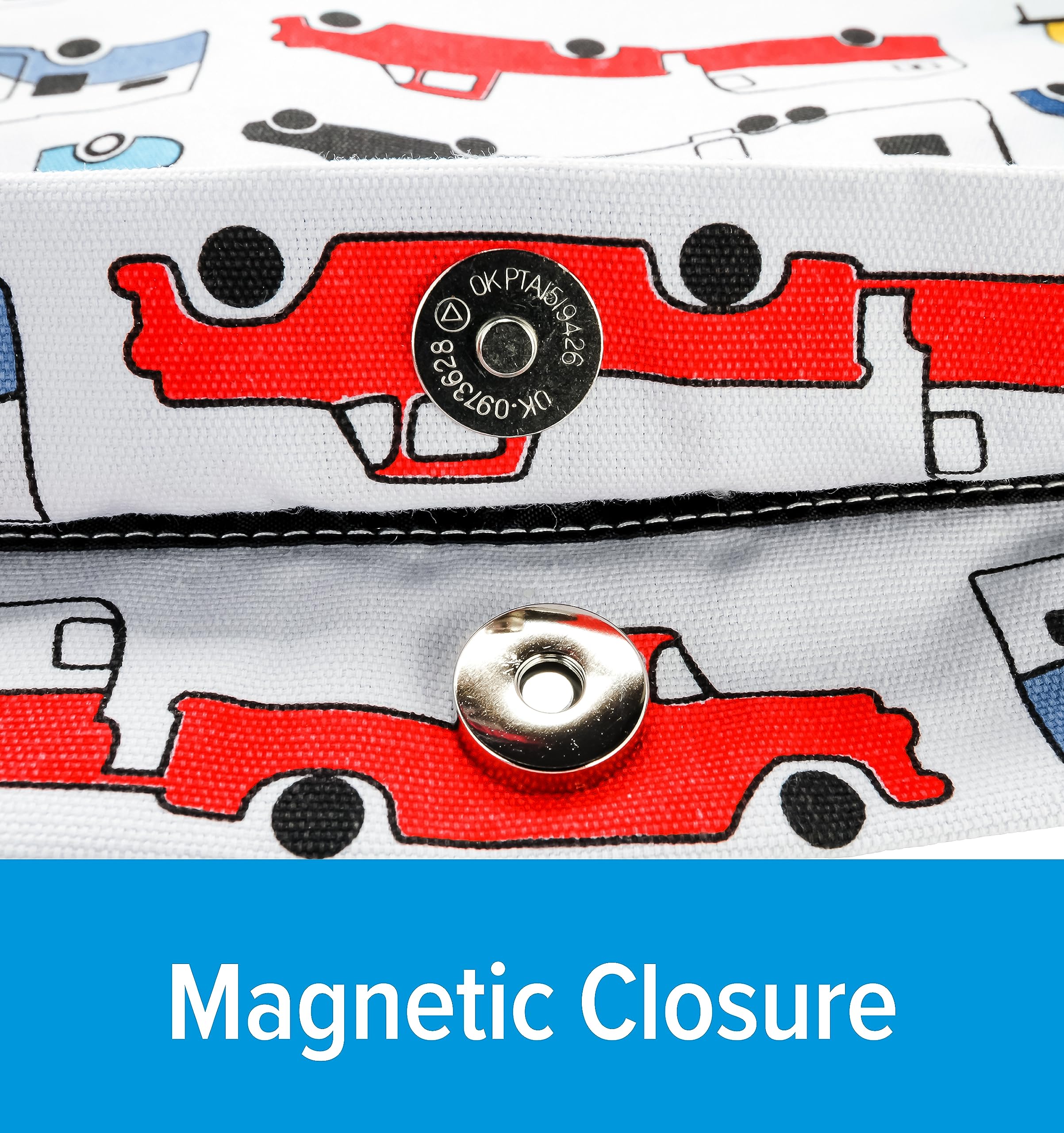 Camco Canvas Tote Life is Better at The Campsite Magnetic Closure