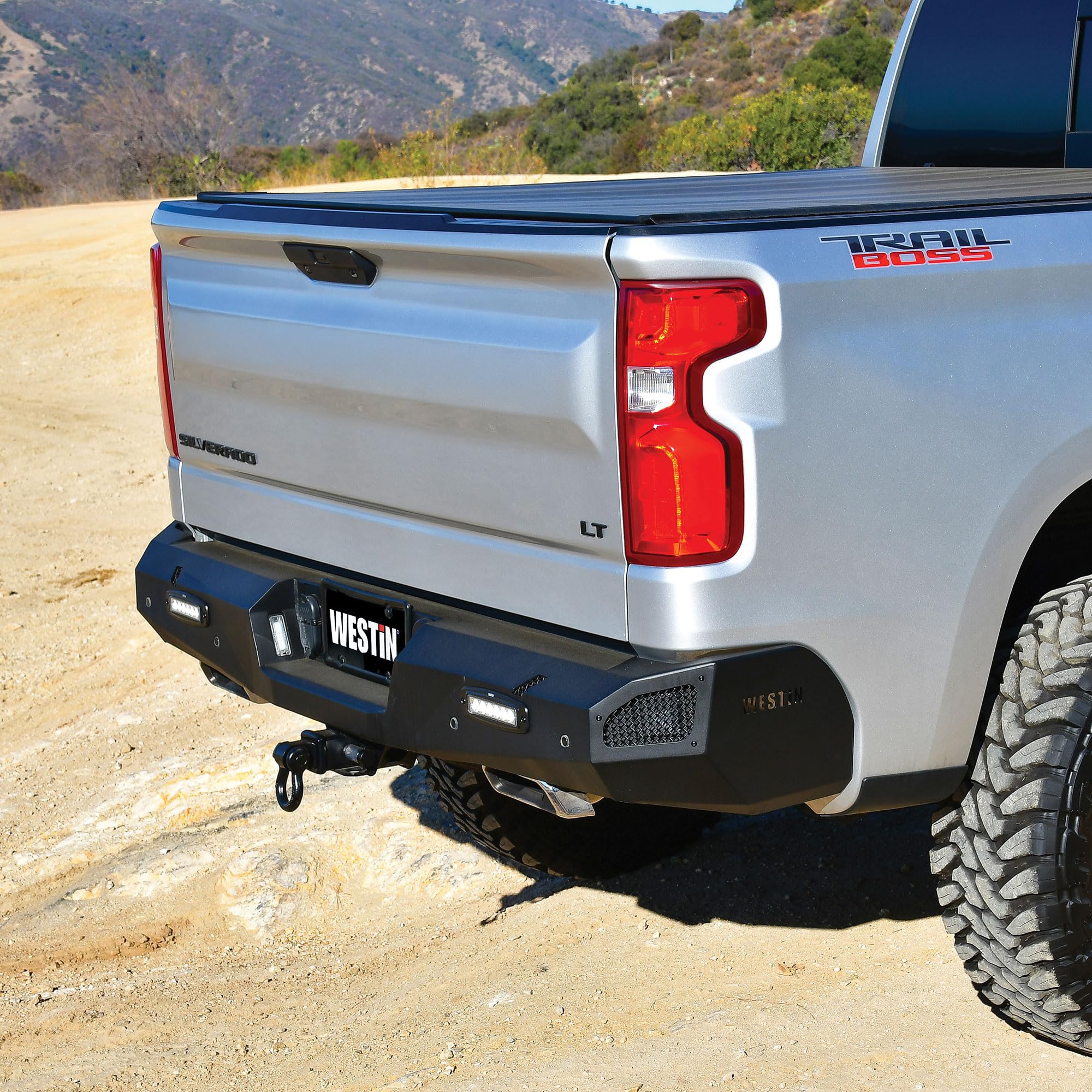 Westin Pro-Series 58-421215 Rear Bumper fits 2019-2026 Silverado Sierra 1500 (Exc 2019 LD Limited) 2020-2026 Silverado Sierra 2500 3500