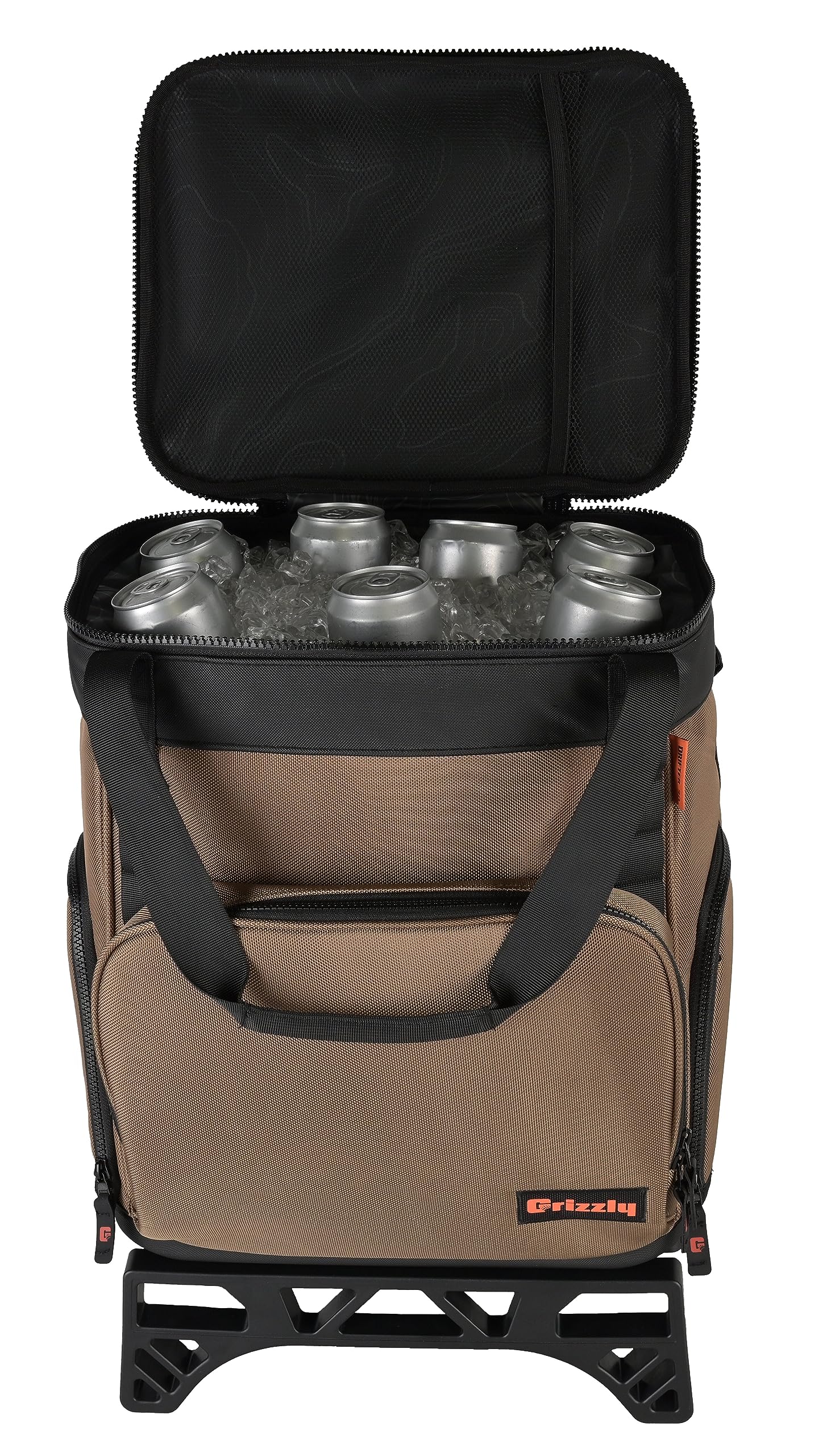 30qt Grizzly FlipTop Cooler with EVA Lid - Tan