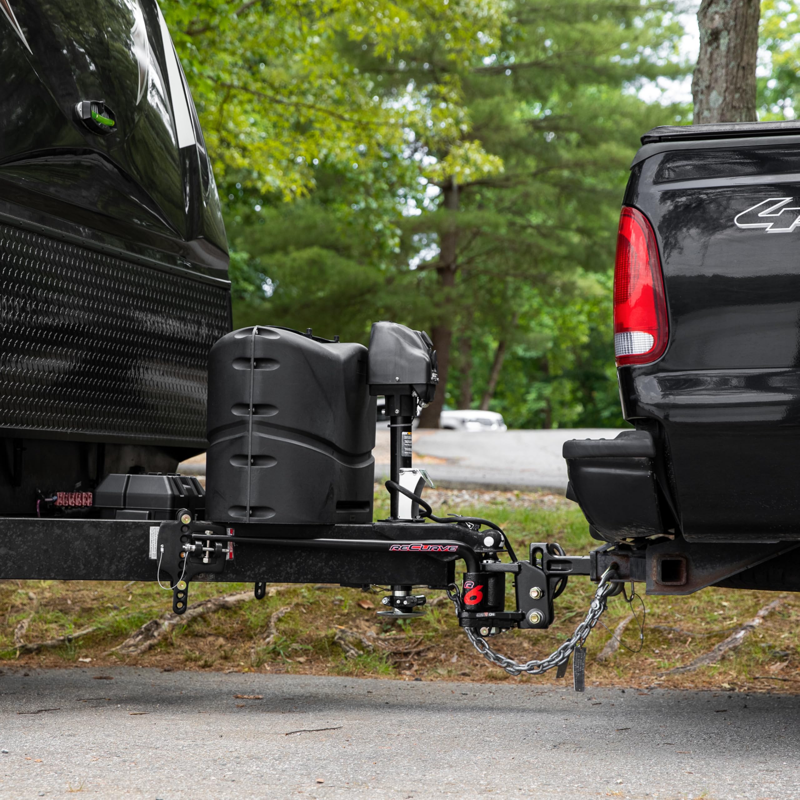 EAZ-Lift Camco ReCurve R6 RV/Camper Weight Distribution Hitch Kit - Features Premium Adaptive Sway Control - Includes 2-5/16” Hitch Ball w/15,000lb Max Rating - 1,000lb Max Tongue Weight (48783)