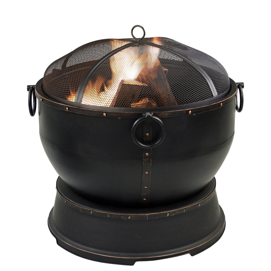 Athena Pleasant Hearth Deep Bowl 28" Fire Pit