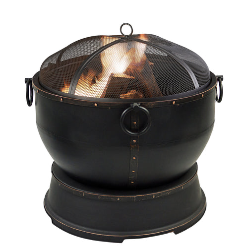 Athena Pleasant Hearth Deep Bowl 28" Fire Pit