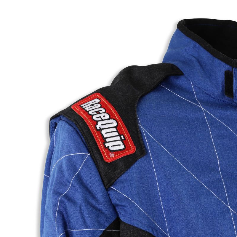 Chevron-5 RaceQuip® Driving Suit SFI 3.2A/5 Double Layer Blue 2XL