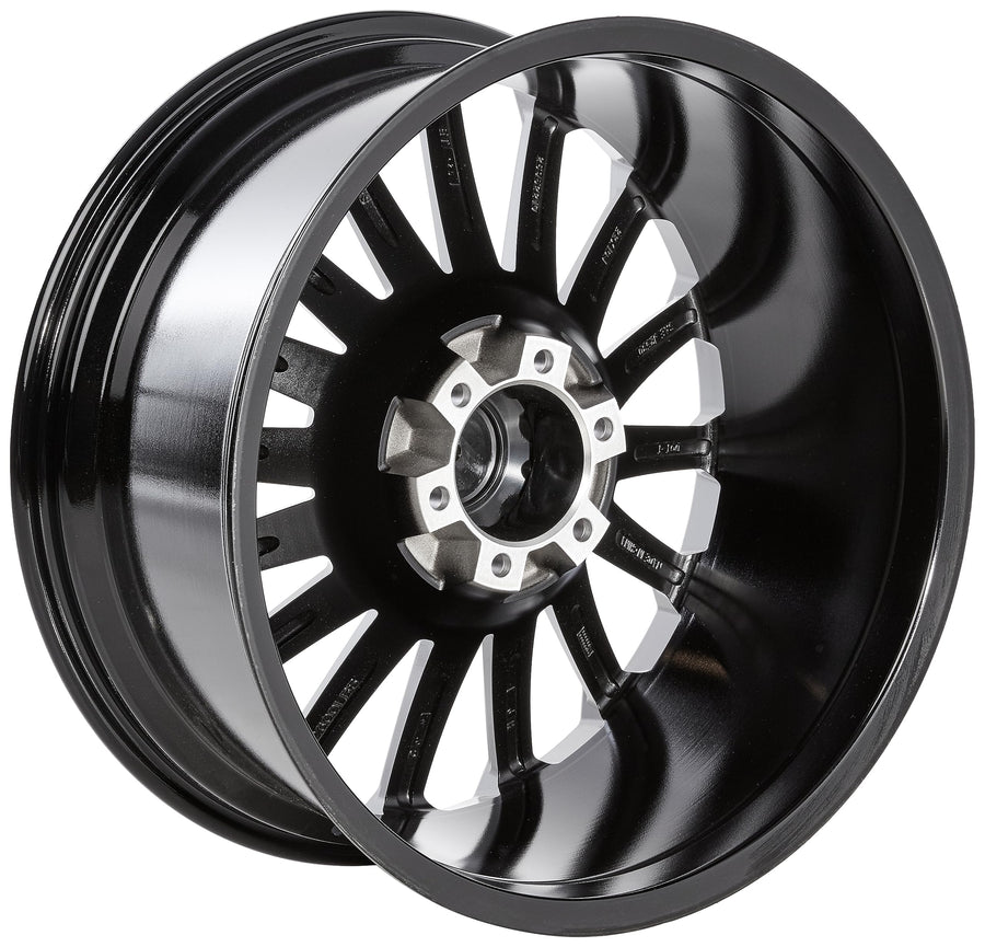 22x10 Rough Country One-Piece Aluminum Wheel - 6x5.5 Bolt Pattern, 25mm Offset, Gloss Black