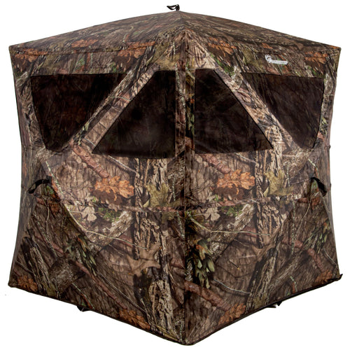 Ameristep Kick Out Care Taker Pop-Up Ground Blind, Premium Hunting Blind, Mossy Oak Break-Up Country Camo