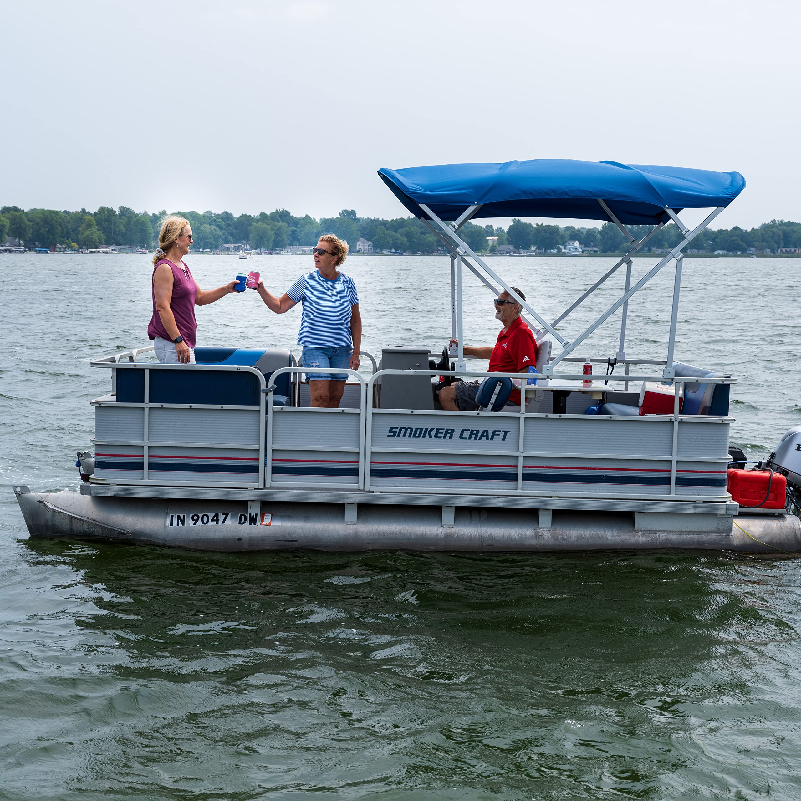 Bimini Manual Kit - 8'W x 8'L (Navy)