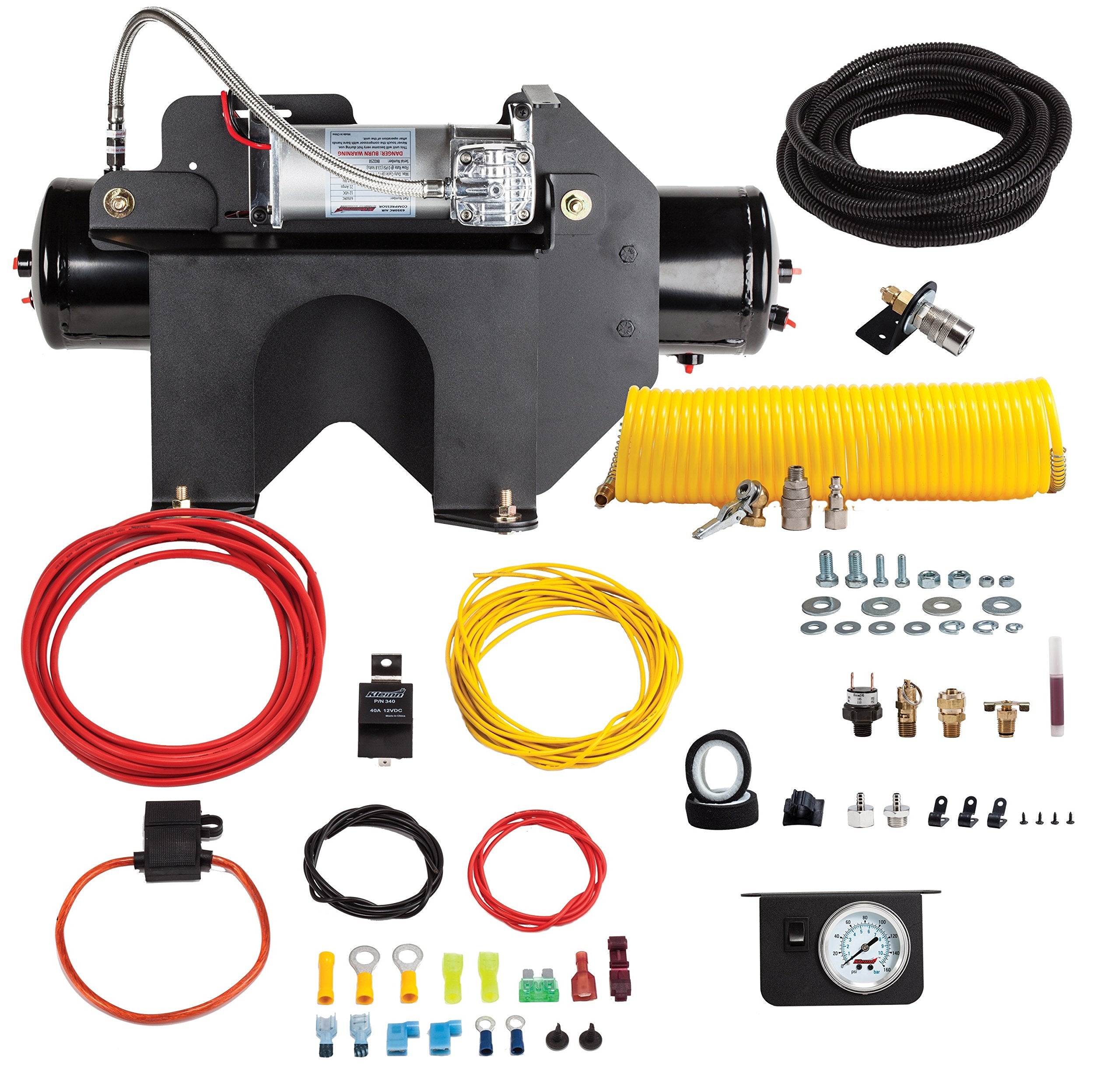 HDOBA-6350 Kleinn Air Horns Bolt-On Onboard Air System for GM 2500HD/3500HD Diesel Trucks