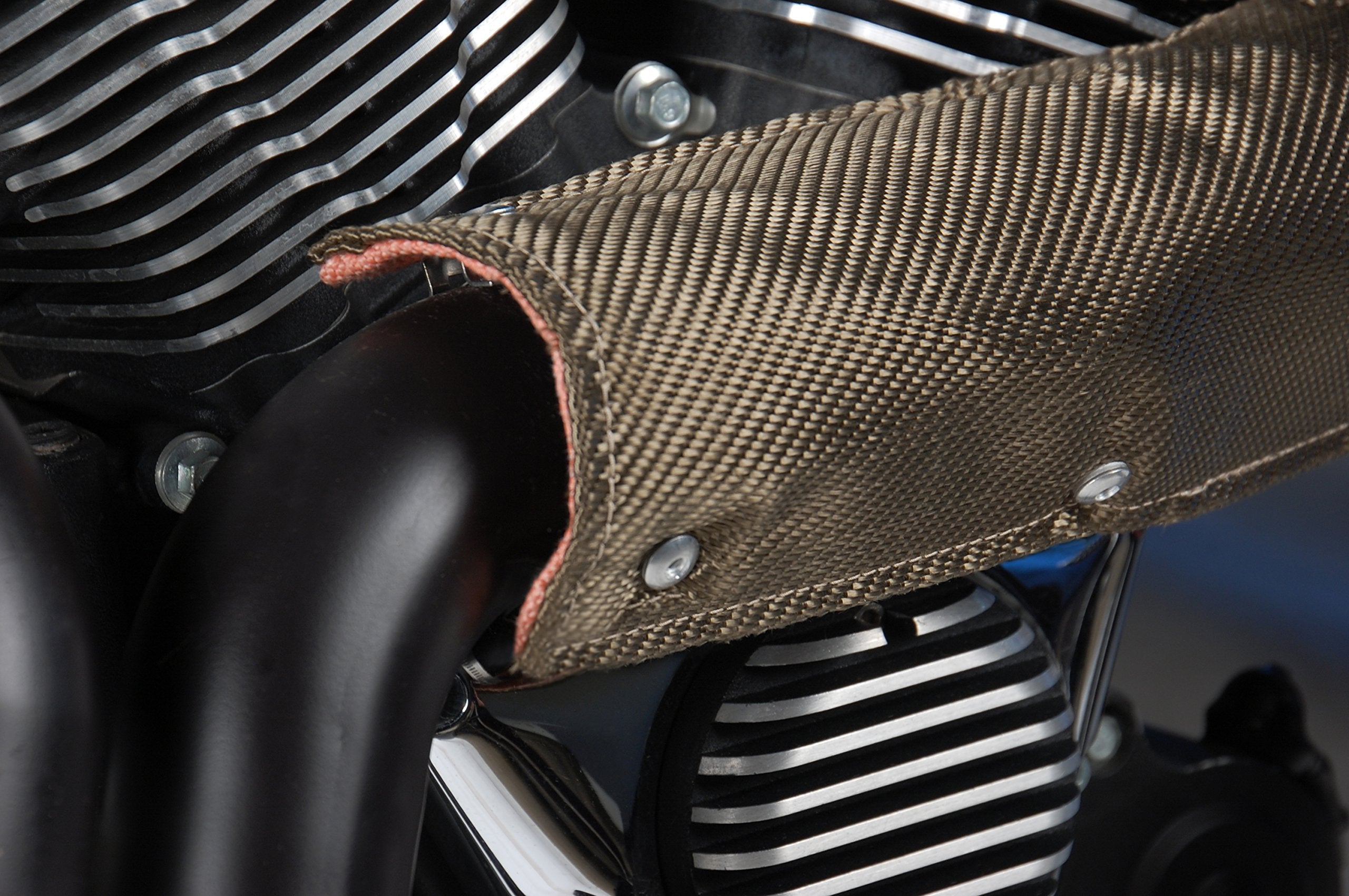 4" x 1' Design Engineering Titanium Pipe Shield Exhaust Heat Shield – Lightweight, Durable High-Temperature Resistant Wrap for Exhaust Pipes and Tubes, Superior Heat Protection and Insulation