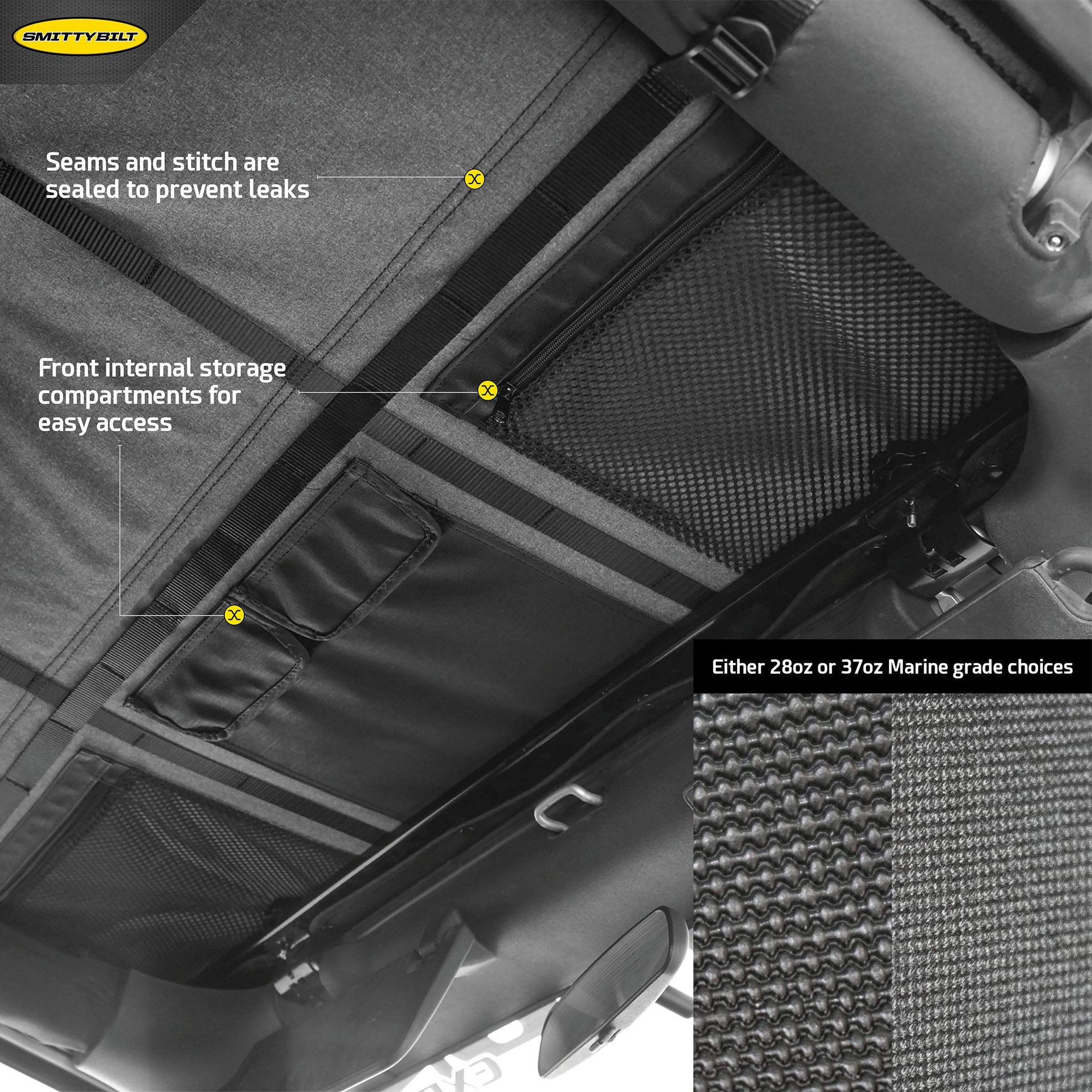 BOWLESS SmittyBilt COMBO TOP KIT - SB9087135K