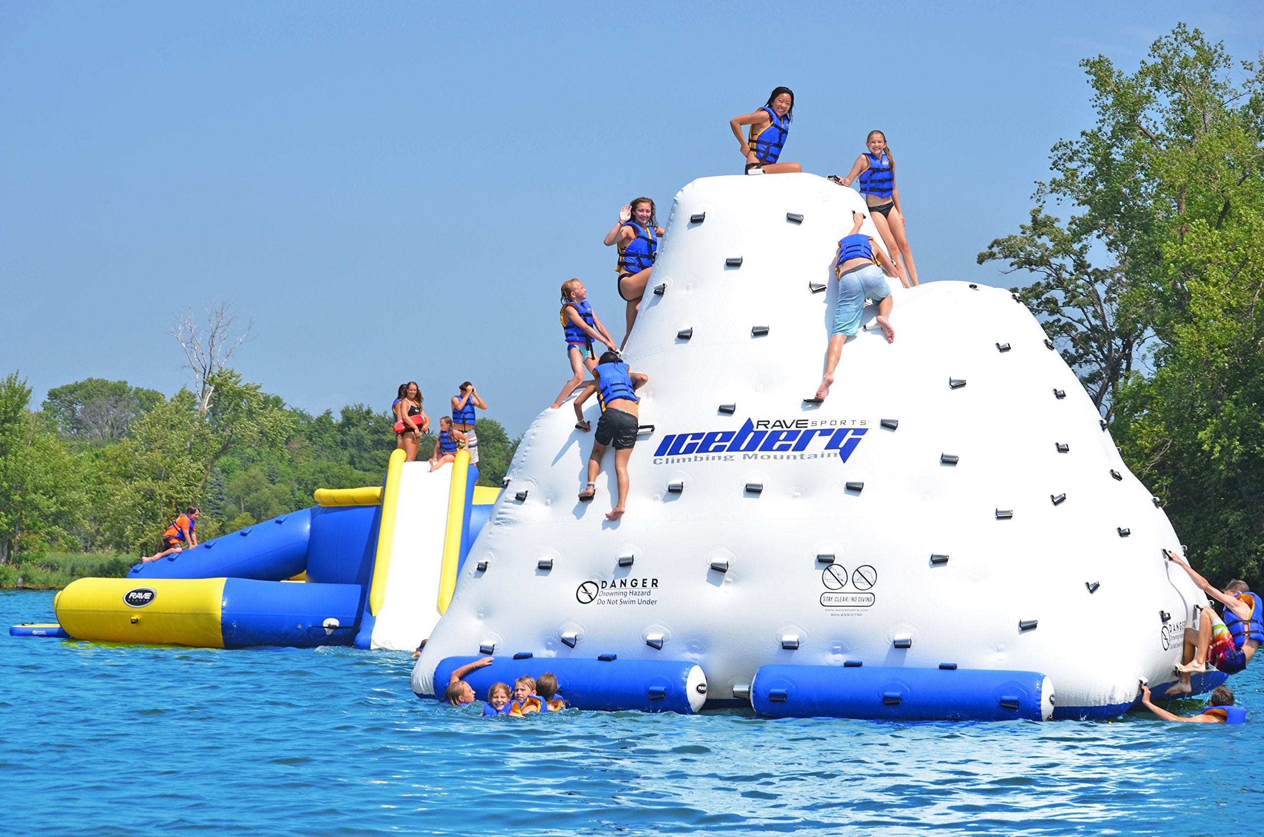 14-Feet Rave Sports Inflatable Iceberg