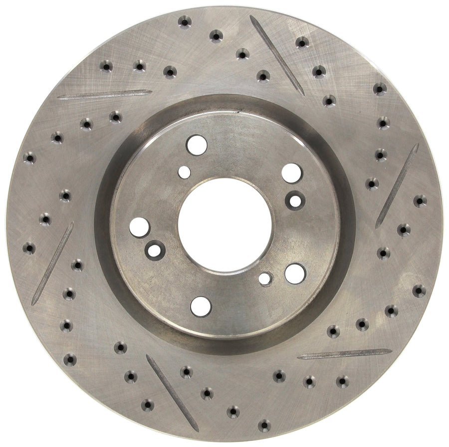 Select Sport StopTech Drilled and Slotted Brake Rotor; Front Left 227.40057L
