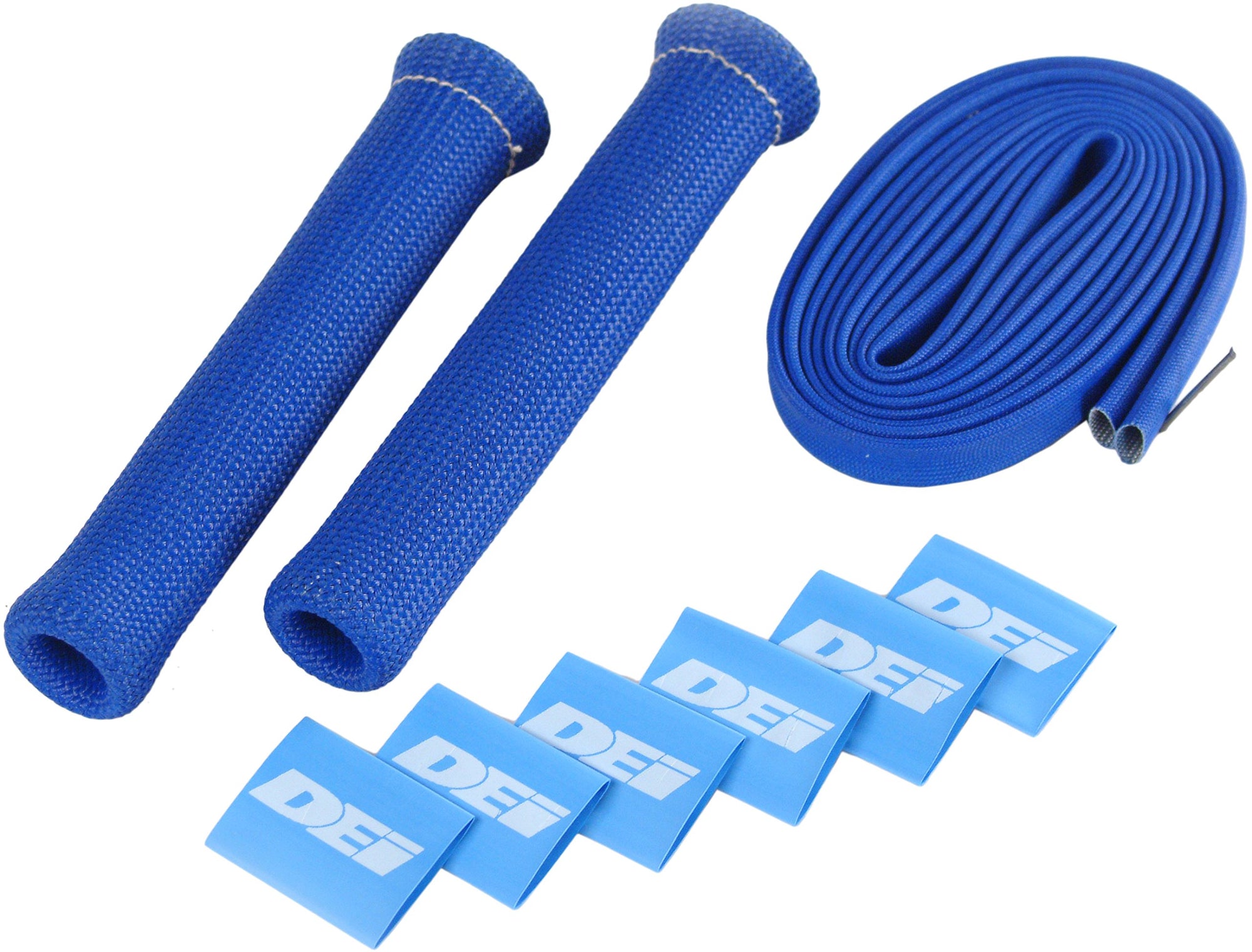Design Engineering Protect-A-Boot and Wire 010731 Blue 2-Cylinder Kit for Spark Plug Boot and Wire Protection