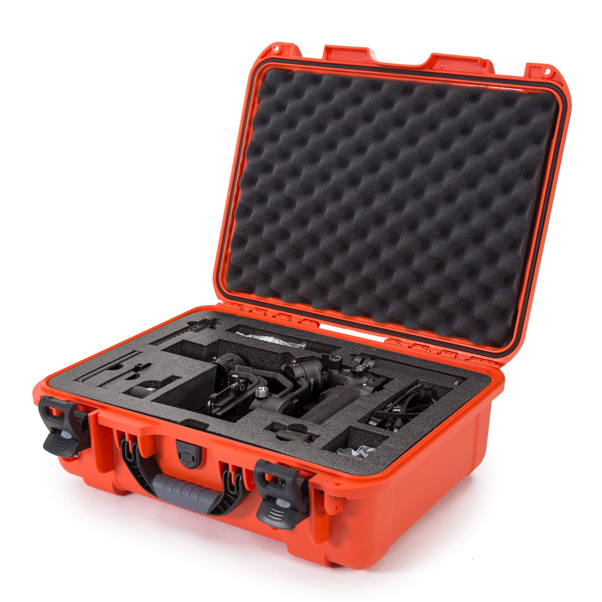 Nanuk Hard Case Waterproof with Foam Insert for DJI Ronin RSC 2 and Pro Combo Version - Orange