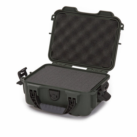Olive Nanuk 904 Waterproof Hard Case with Foam Insert