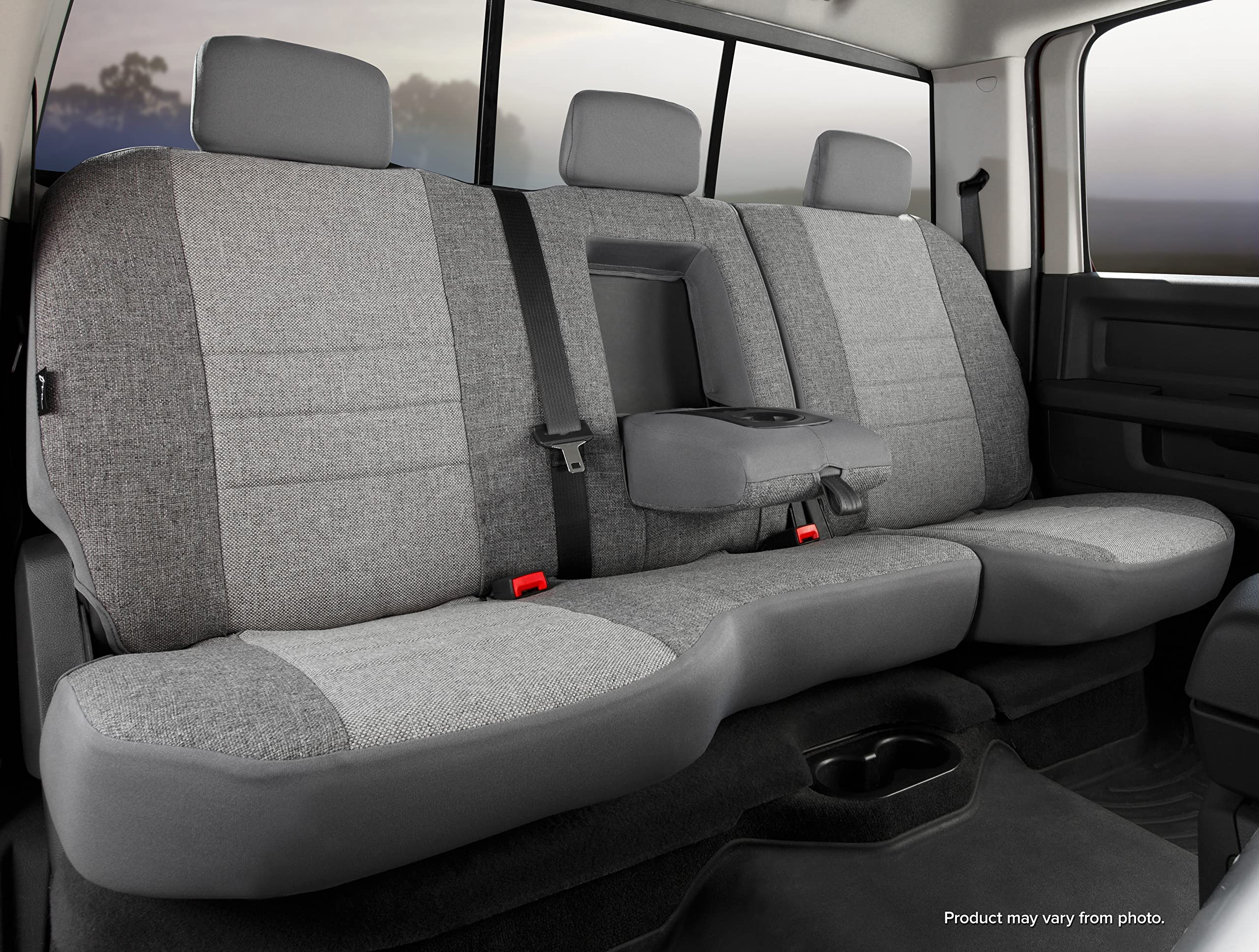 Fia Gray OE35-2 Custom Fit Rear Seat Cover Split Seat 40/60 - Tweed