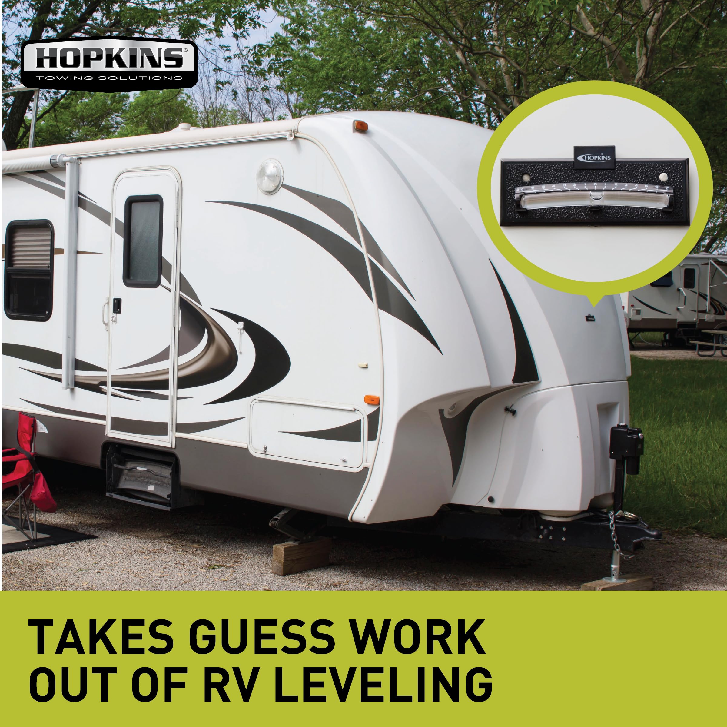 Never Fade Hopkins Towing Solutions 08526 Two Way Graduated Level, Black