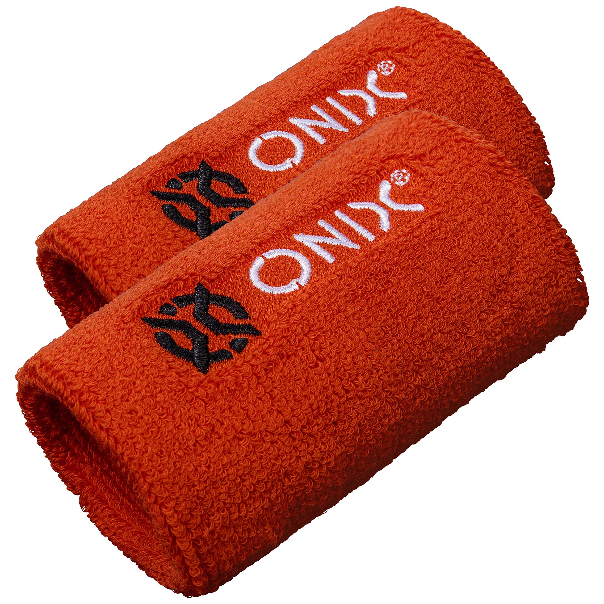 Orange Onix Pickleball Sweat Absorption Wristband