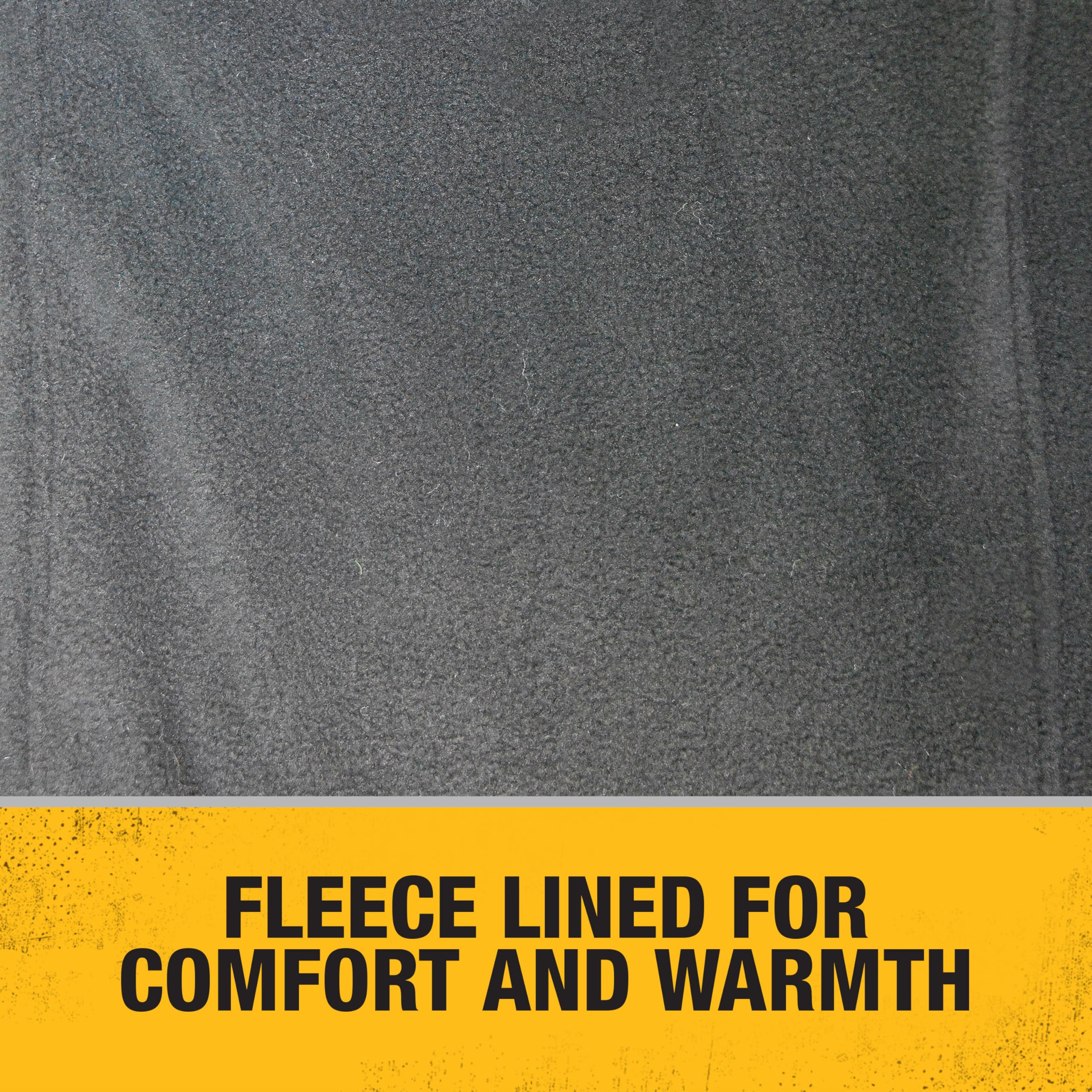 DEWALT Adult Unisex With 2.0ah Battery and Charger Heated Heavy Duty Work Coat, Black, Medium US