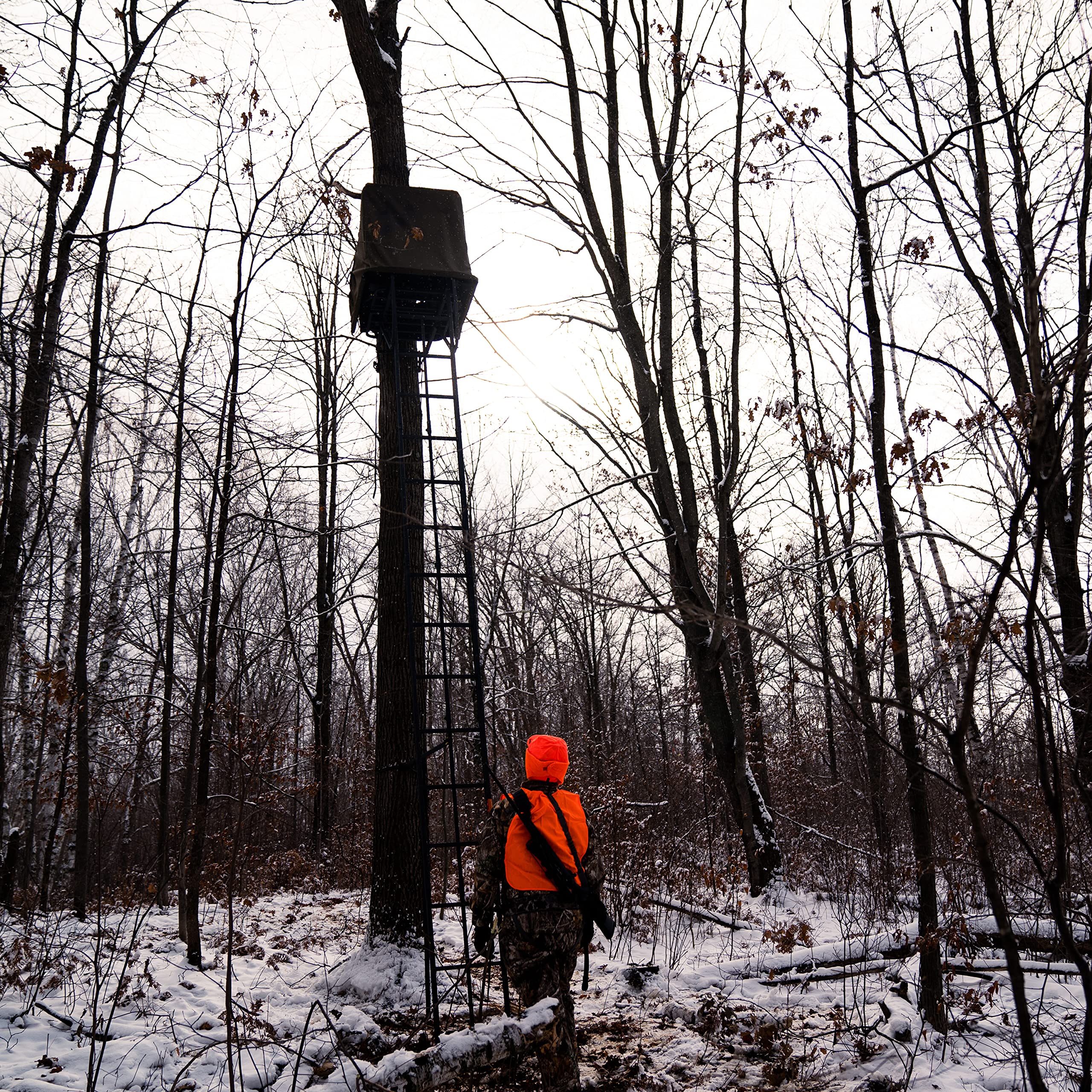 Lockdown™ 1-Man Rivers Edge® Concealment Kit, Ladder Stand Durable, Solution-Dyed, Fade Resistant, Easy Attachment, for Use with Lockdown™ Ladder Stands, LD701