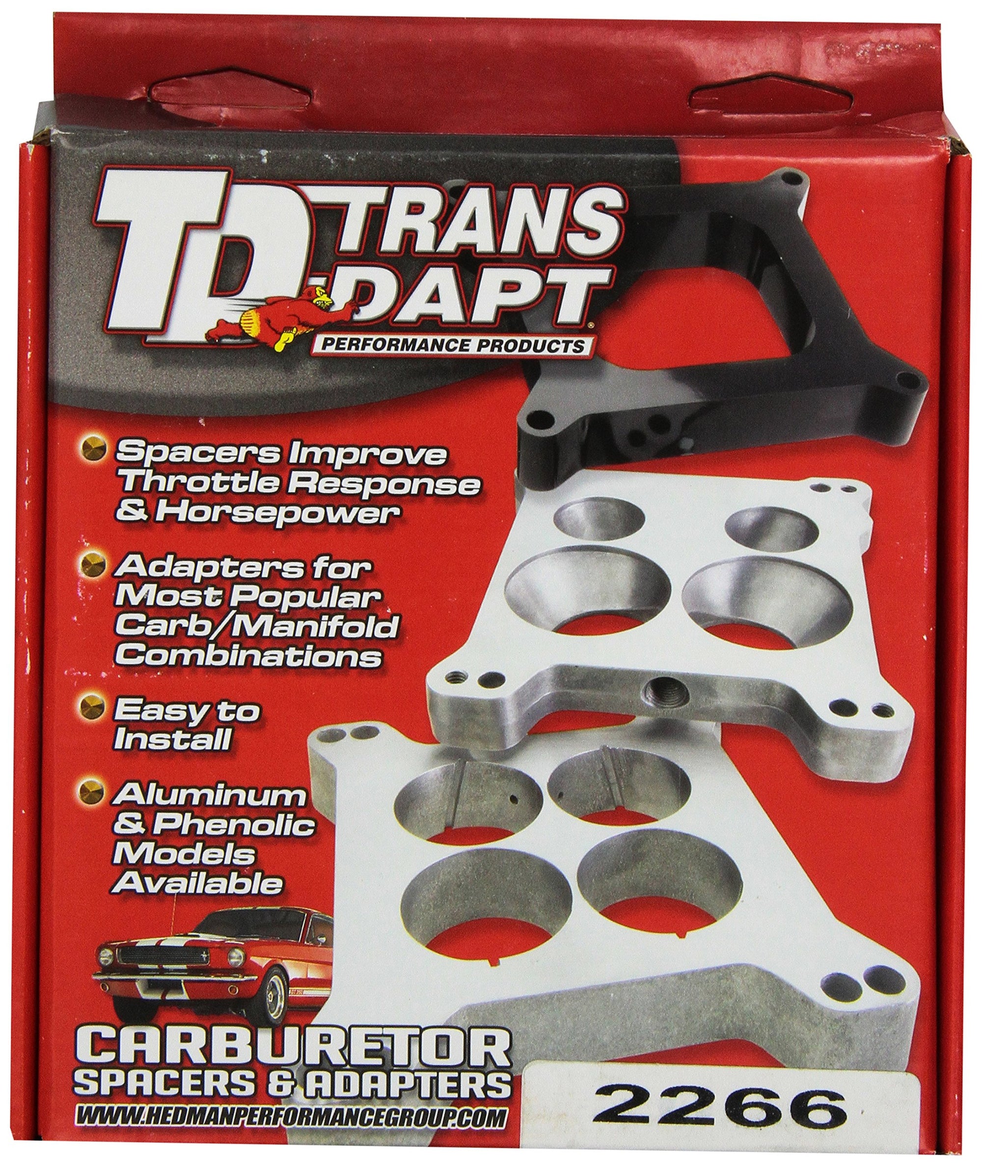 Carburetor Adapter Trans-Dapt 2266