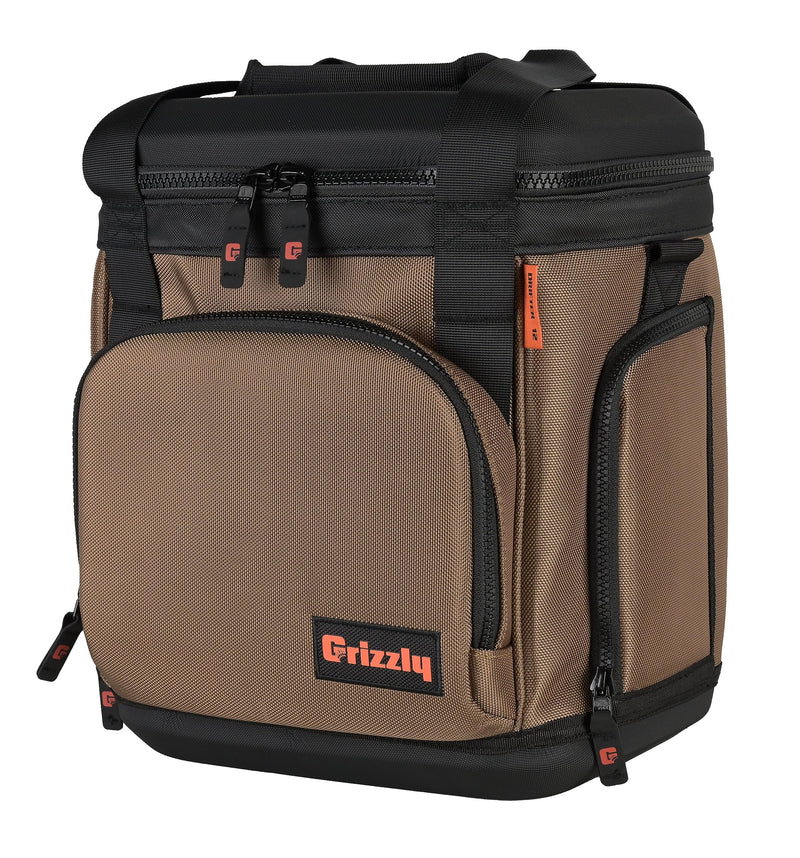Grizzly Drifter 12 Quart Cooler, Tan, Polyester