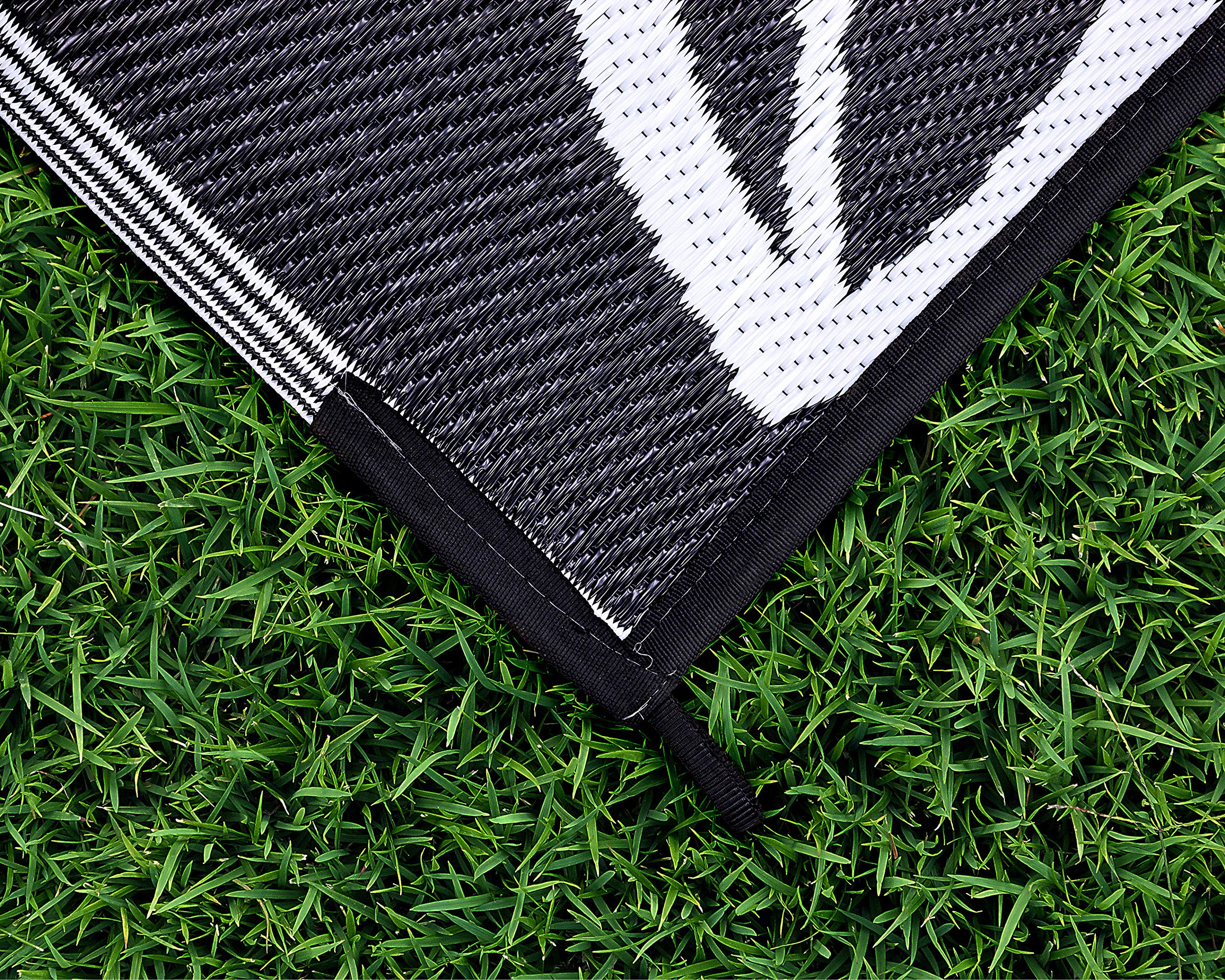 Botanical Camco 42833 Awning Leisure Mat-Charcoal 8' x 20'