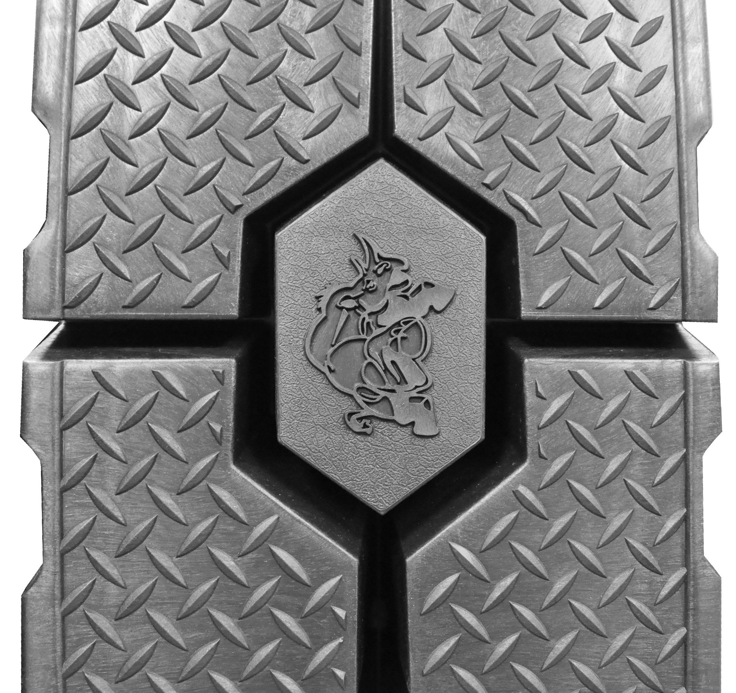 RhinoRamps MAX FloTool 11912 Vehicle Ramps - Set of 2 (16,000lb. GVW Capacity)
