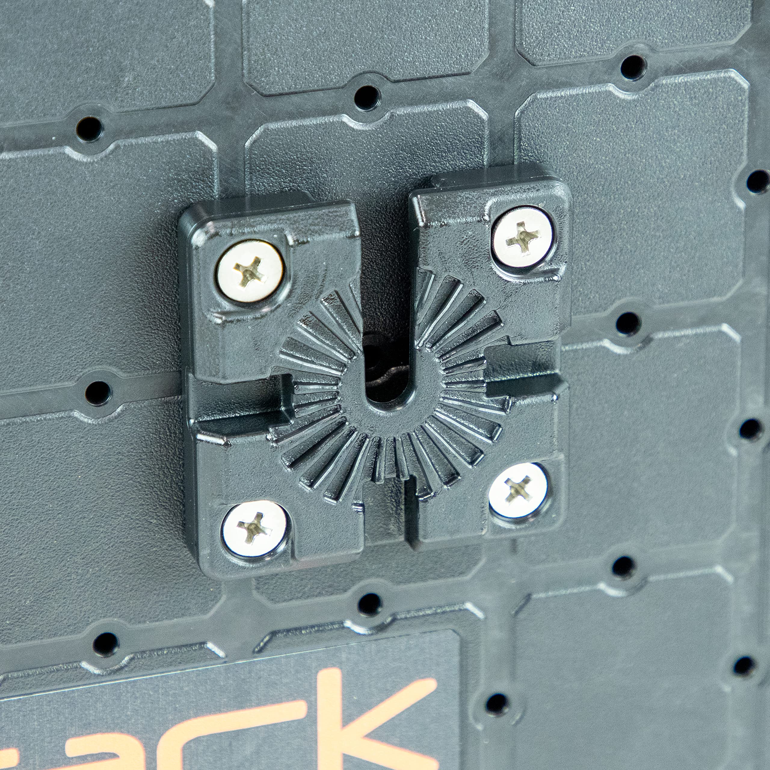 YakAttack MightyMount GridLoc | Low-Profile Kayak Track Mount Base | for GridLoc BlackPak Pro & Watercraft Installs | Compact Mounting Footprint | Works with Track-Mounted Accessories | Made in USA