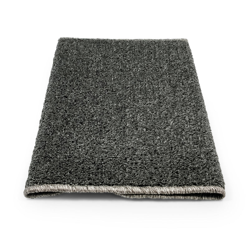 RV Step Camco Rug (Premium Wrap Around, Turf Material (22" x 20") - Gray)