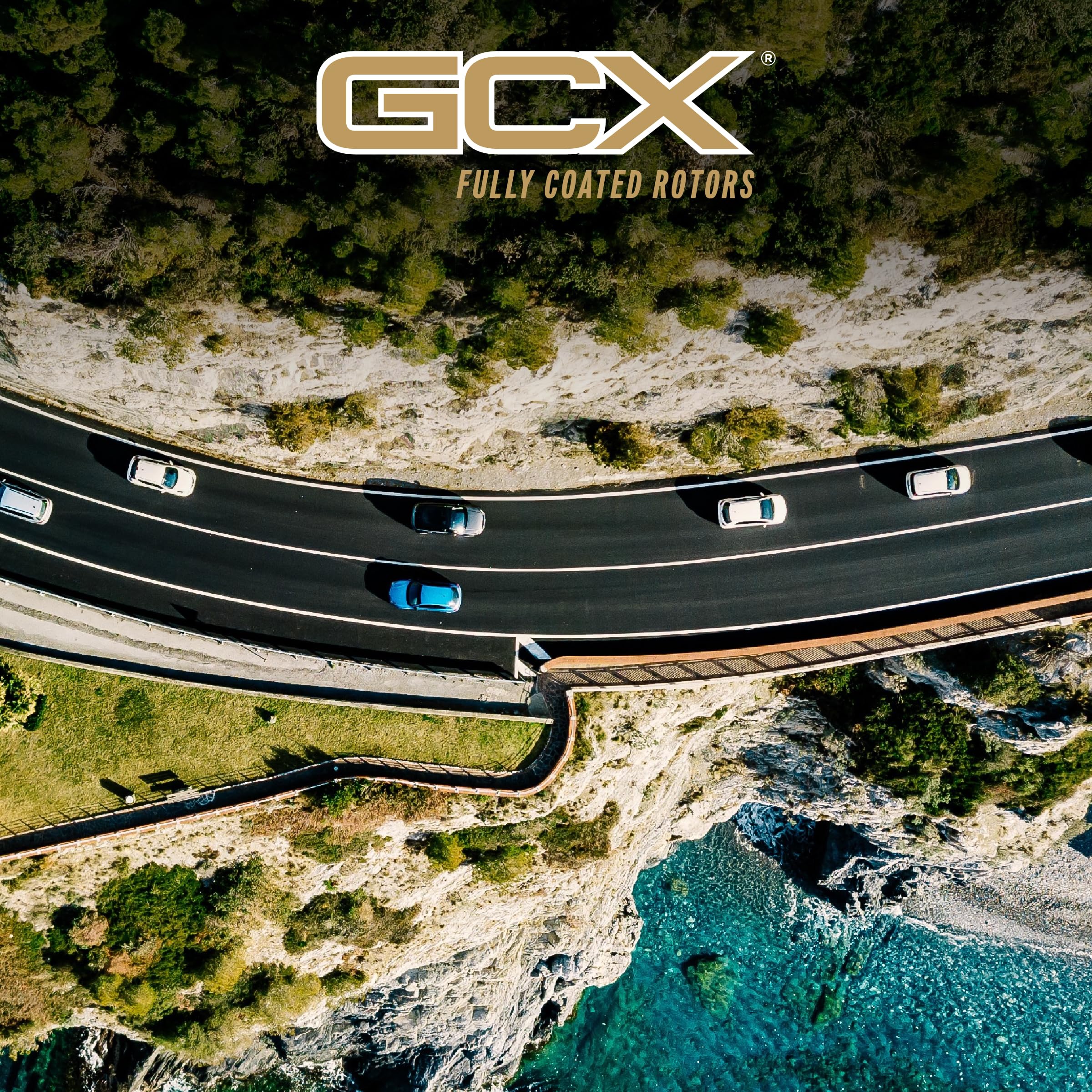 Centric Gcx Rotor 320.65080F with Full Coating