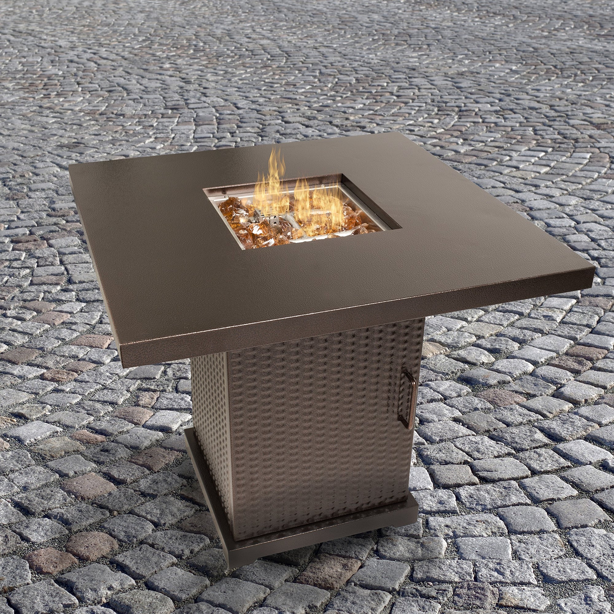 Warren Gas Fire Pit Table Pleasant Hearth OFG466TA