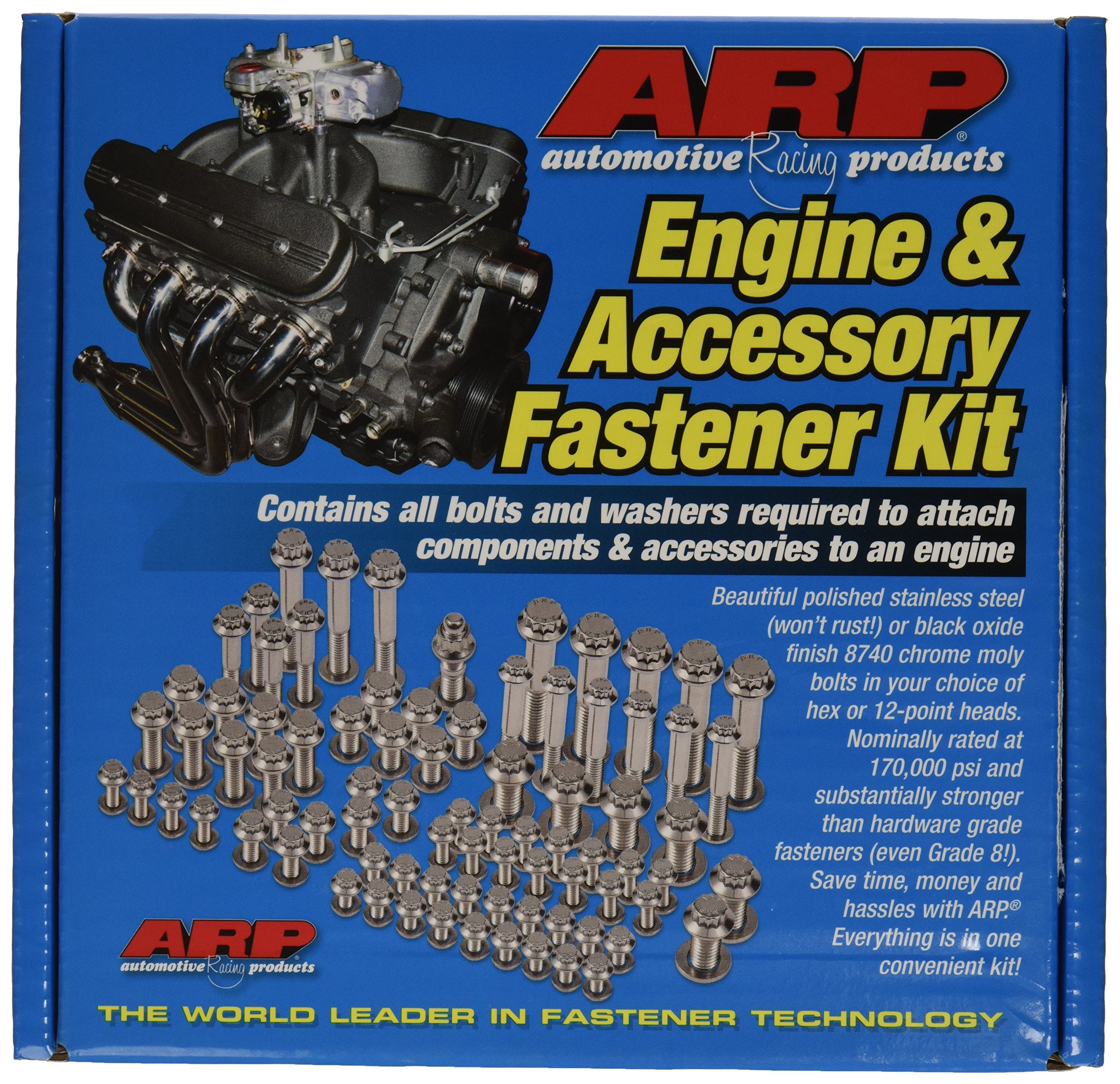 12-Point ARP Complete Engine Fastener Kit for Small Block Ford 554-9701