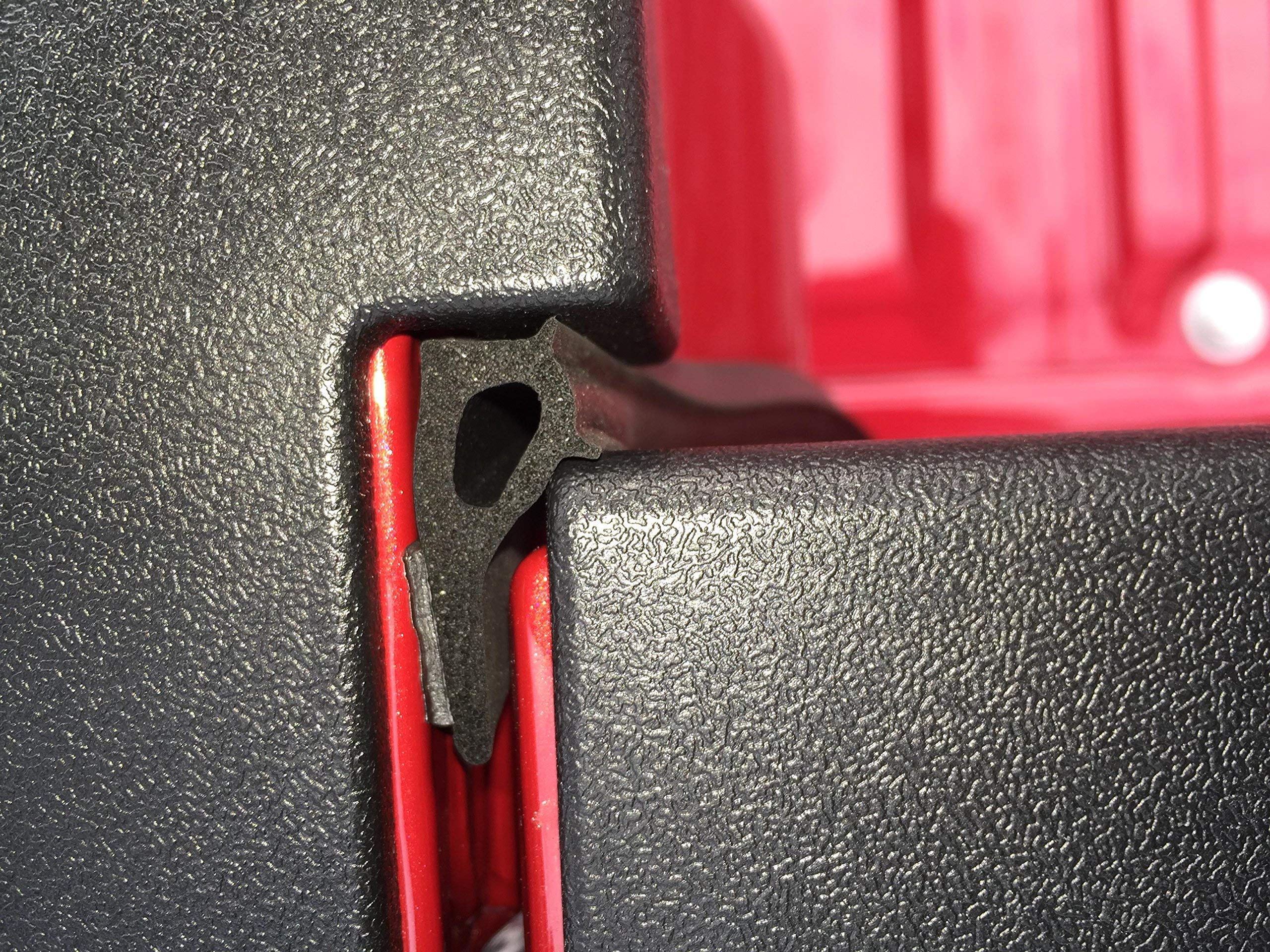 ESI Tailgate Seal Ultimate with Taper Seal 10ft for use with Truck Caps and Tonneau Covers