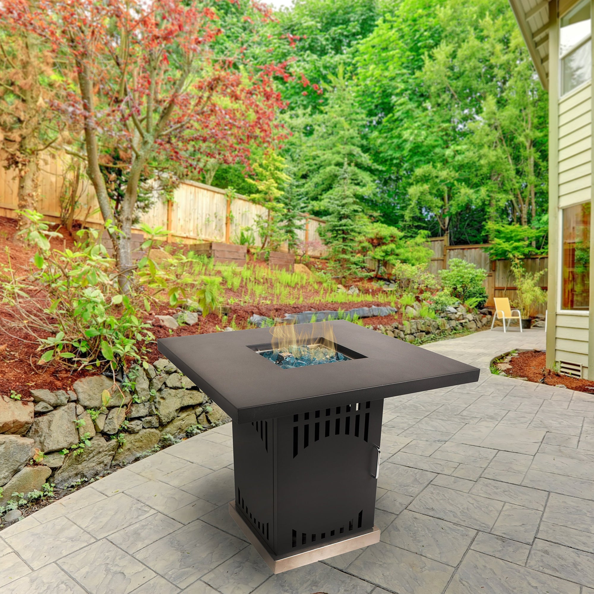Halifax Pleasant Hearth OFG467T Gas Fire Pit Table