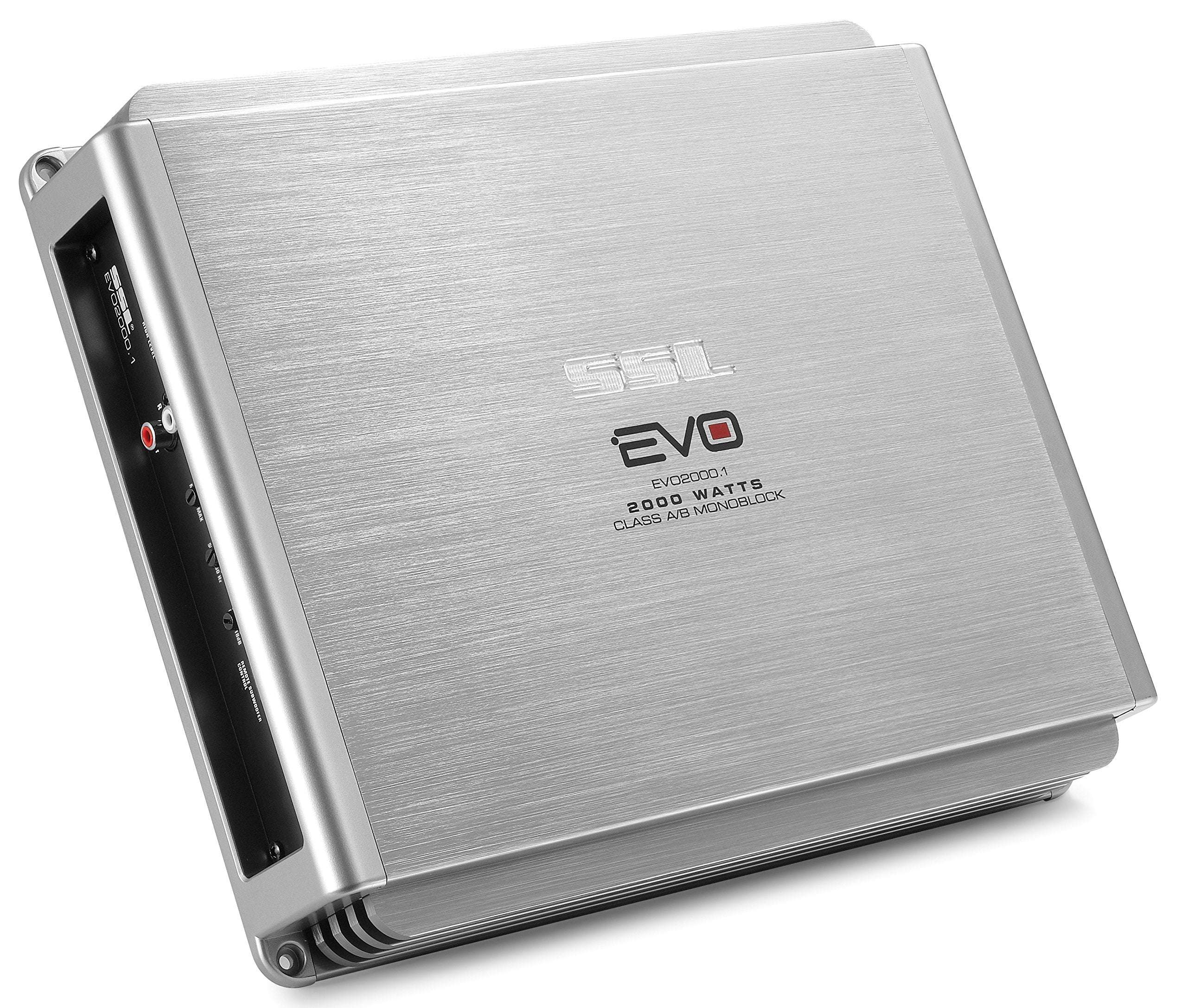EVO2000.1 Sound Storm 2000 Watt, 2 Ohm Stable Class A/B, Monoblock, MOSFET Car Amplifier with Remote Subwoofer Control