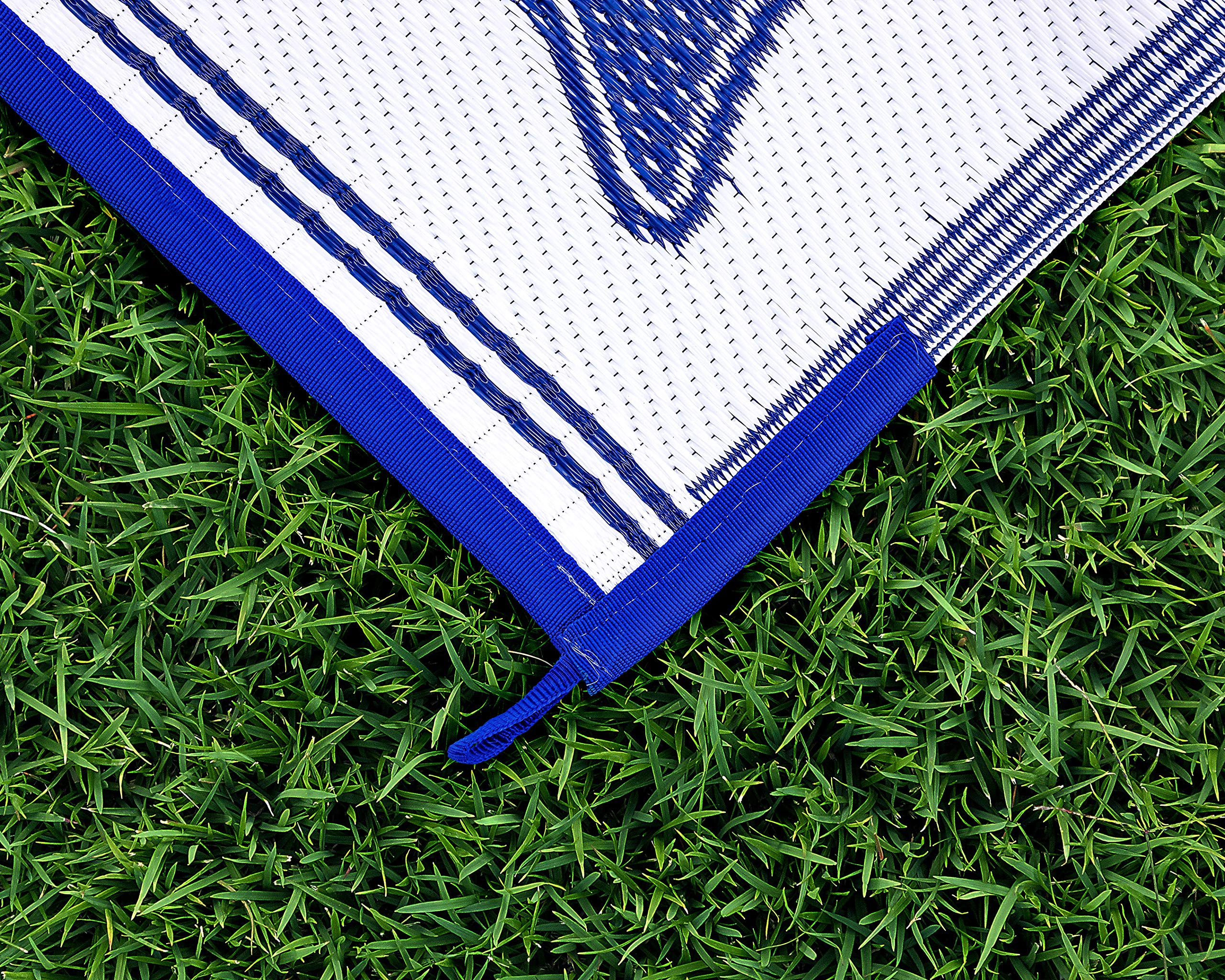 Oriental Camco 42851 Awning Leisure Mat-Blue 9' X 12'