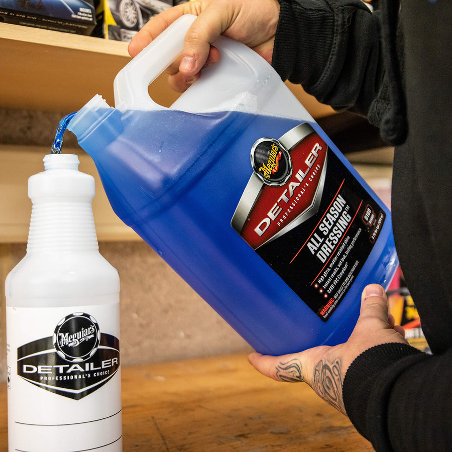 All Season Dressing Meguiar's Detailer 3.79 Litre D16001 for All Exterior Rubber and Plastic Surfaces